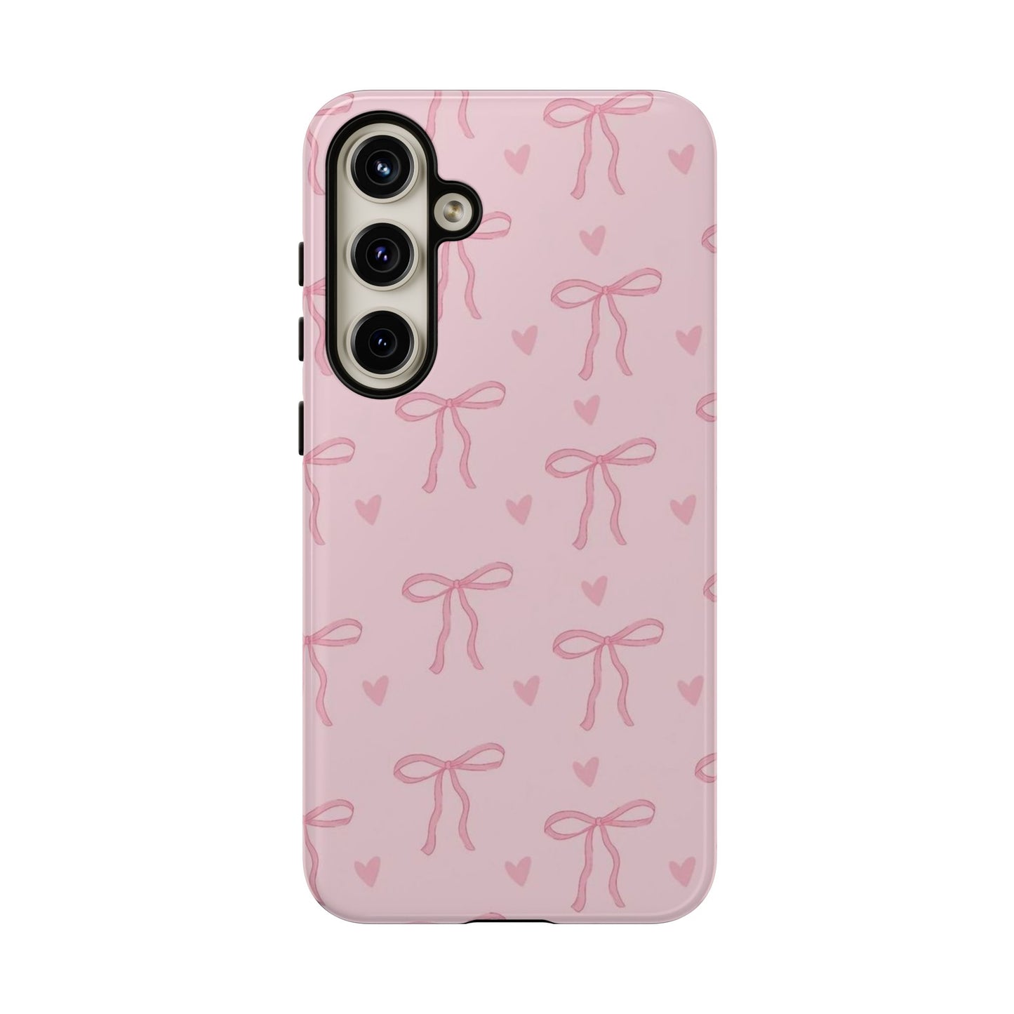 Bows and Hearts iPhone Case