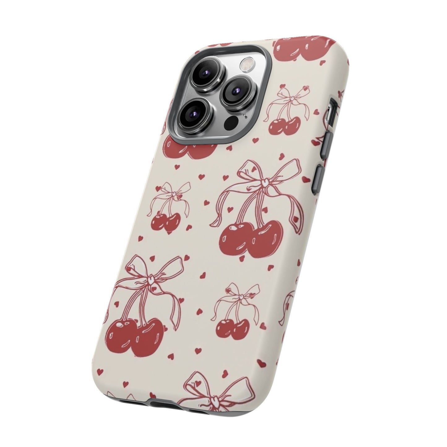 Cherry Bows iPhone Case