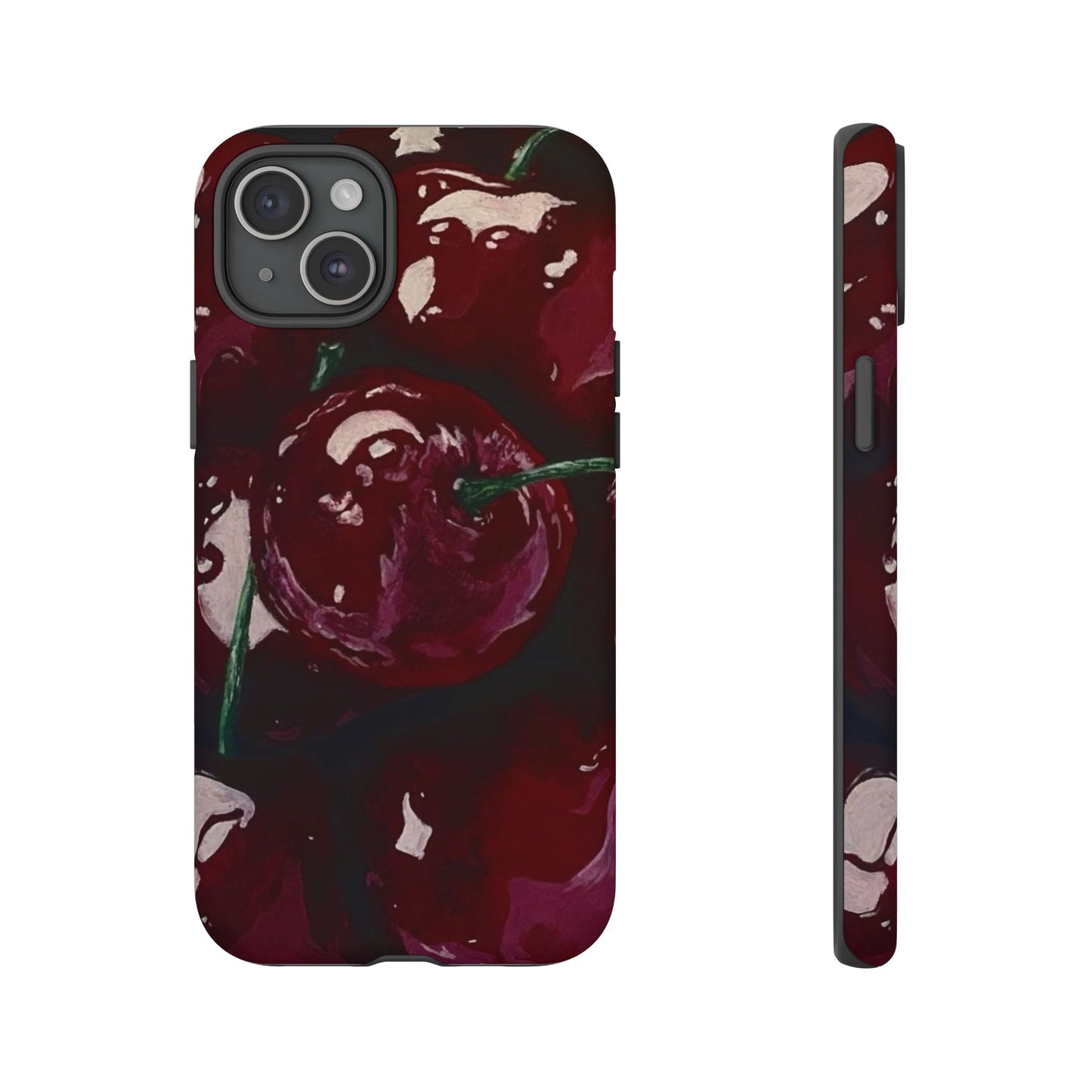 Cherry Painting iPhone Case