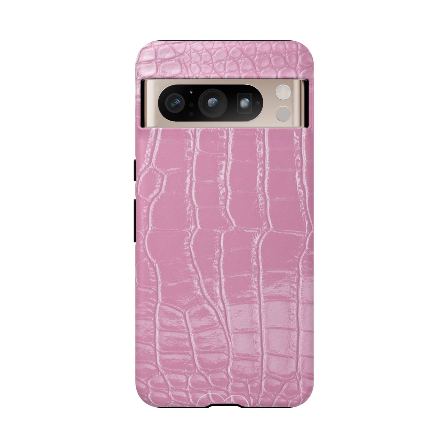 Pink Leather iPhone Case