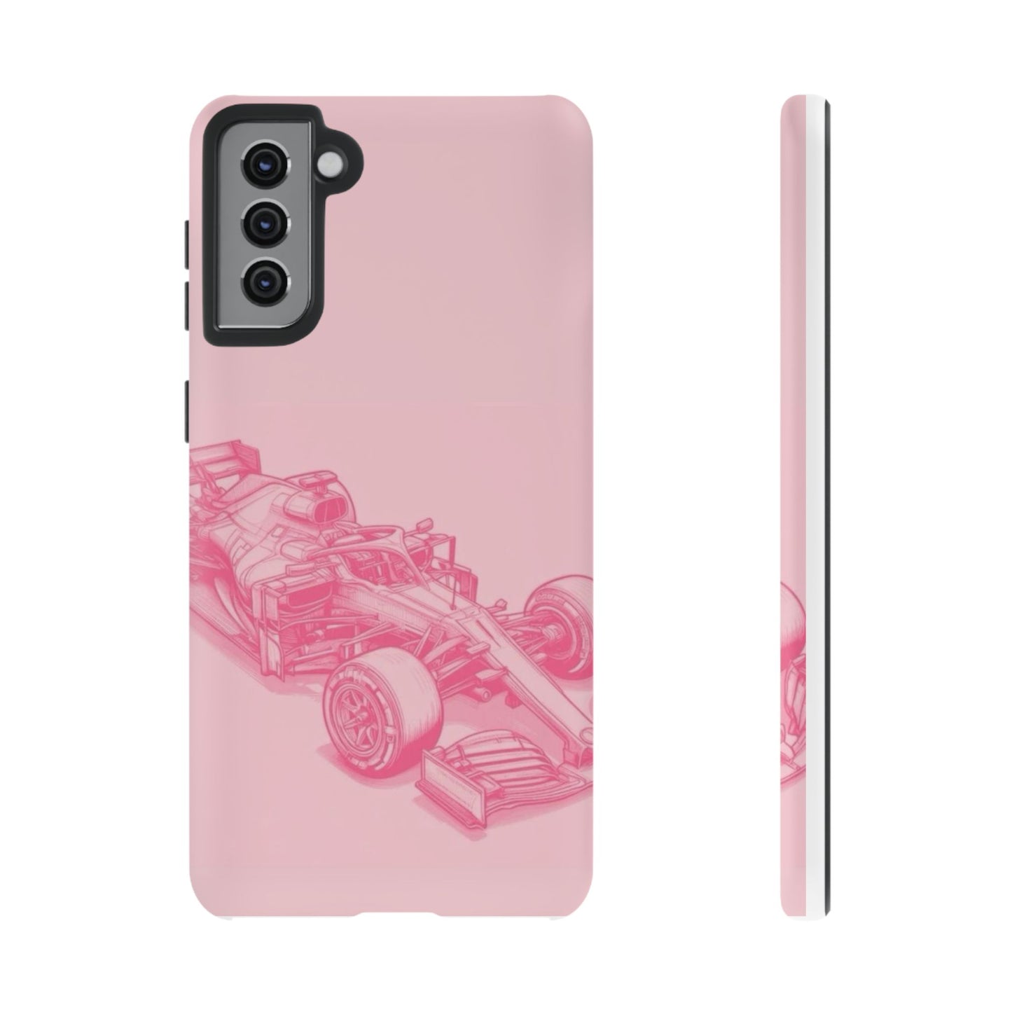 Pink Racecar iPhone Case