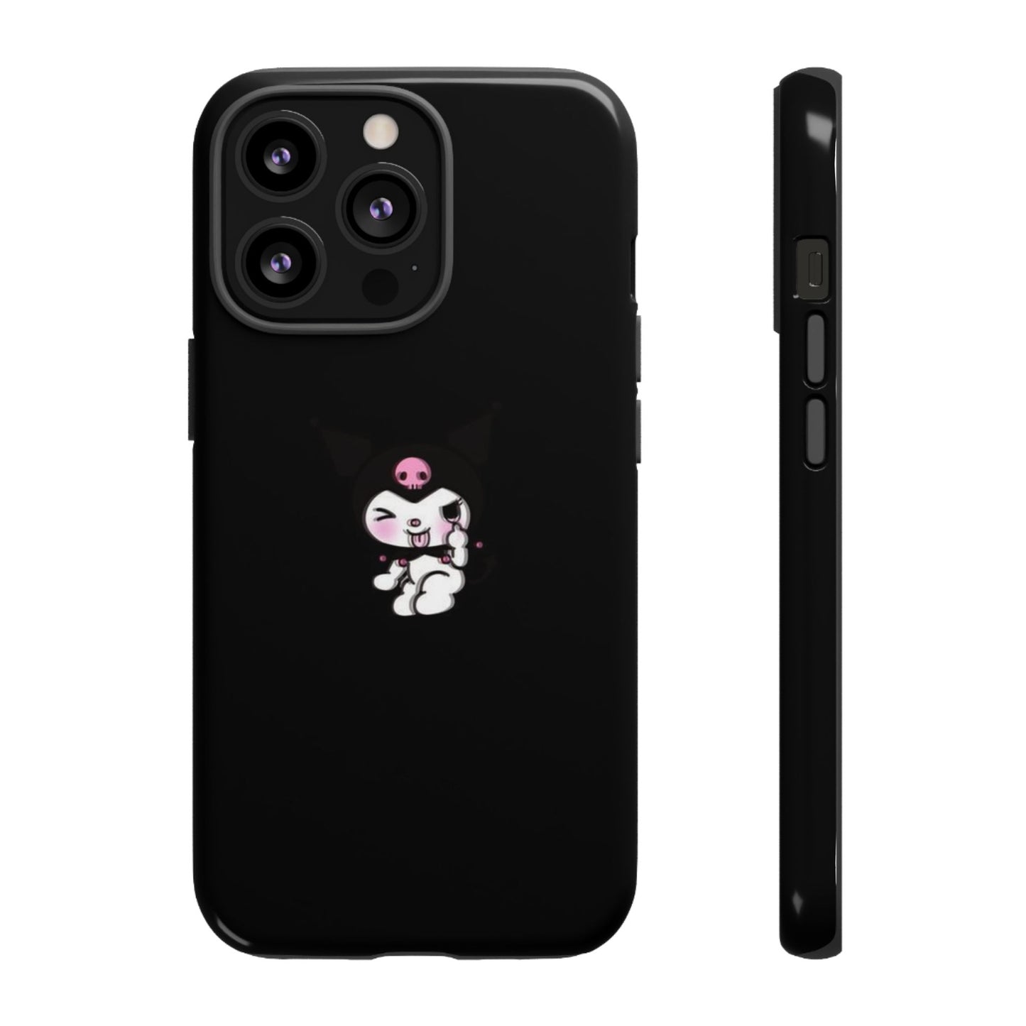 Black Kuromi Shadow Phone Case