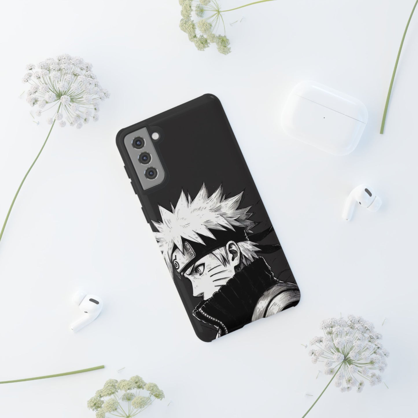 Black Naruto Clipart Phone Case