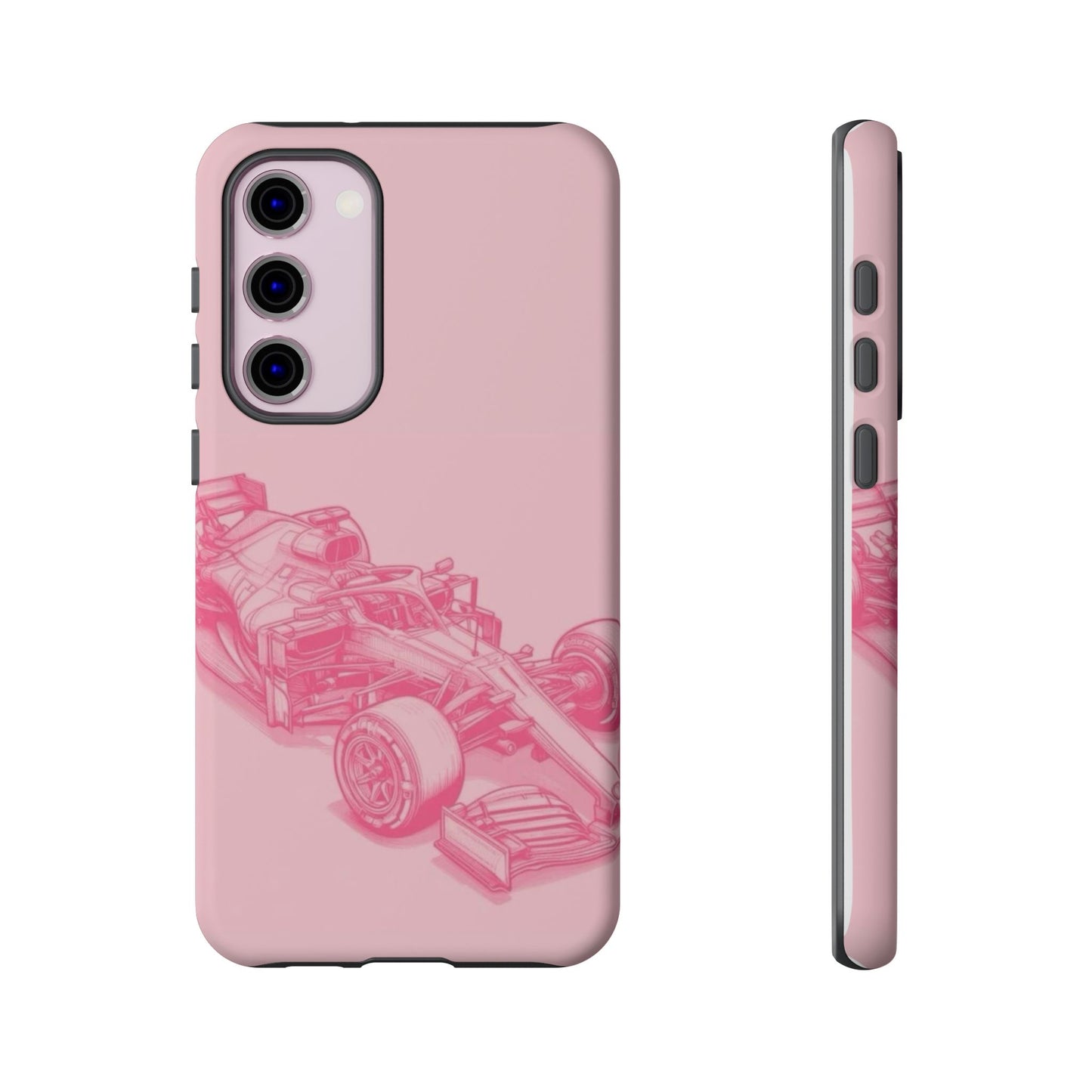 Pink Racecar iPhone Case