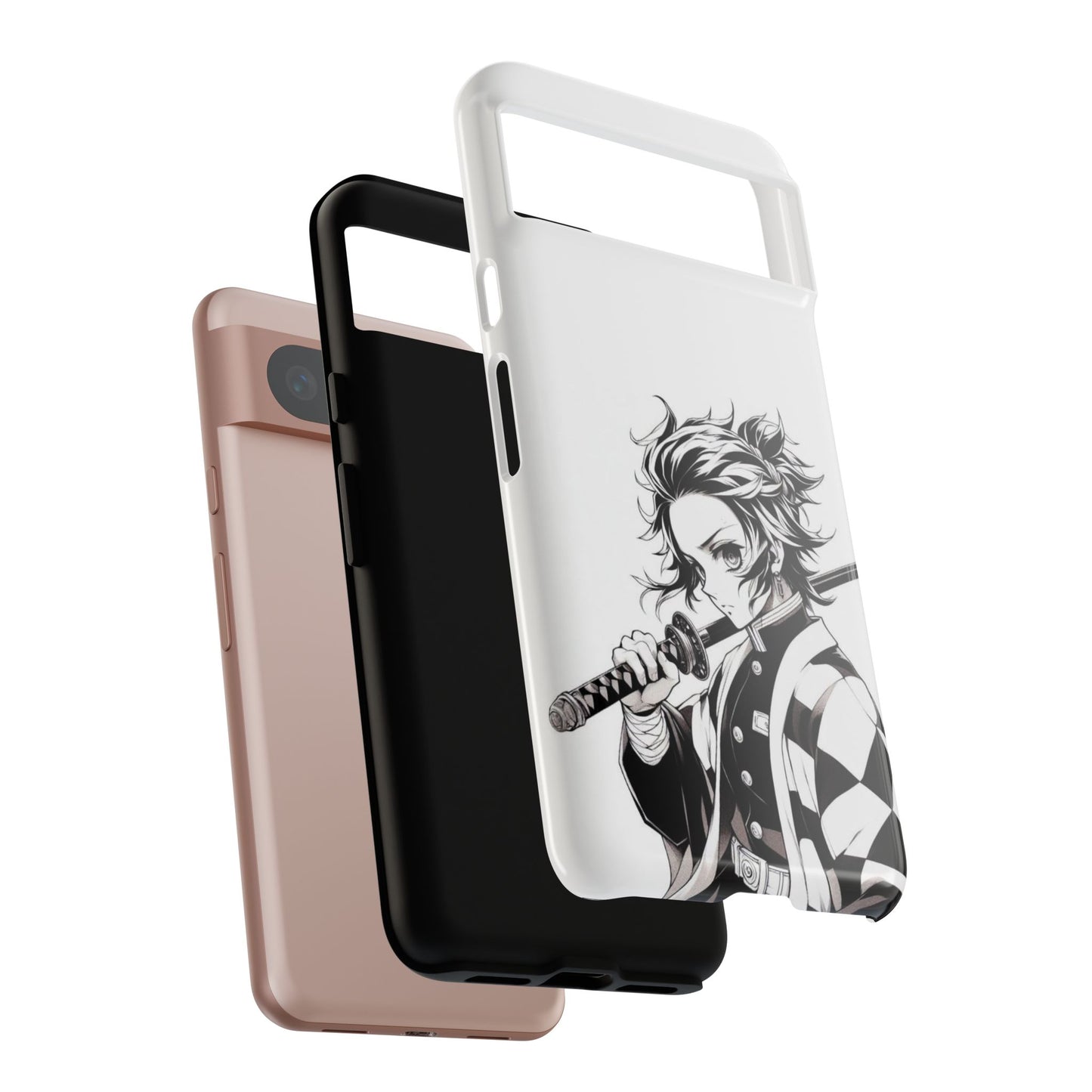 White Kamado Tanjiro Phone Case