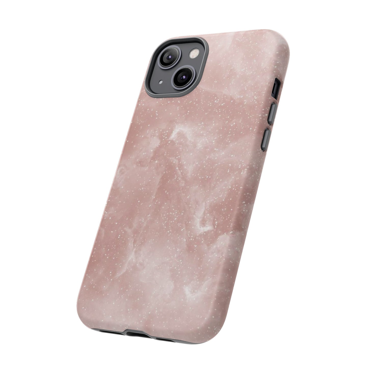 Rose Quartz Glitter iPhone Case