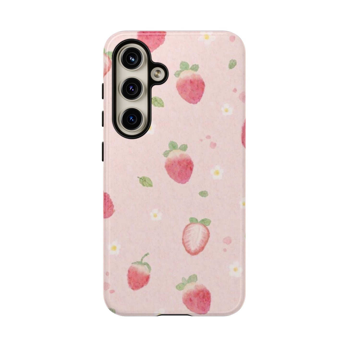 Strawberry Daisy iPhone Case