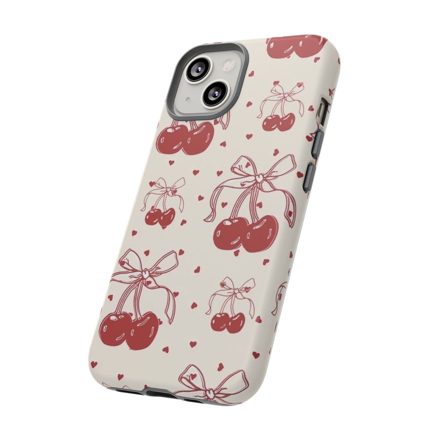 Cherry Bows iPhone Case