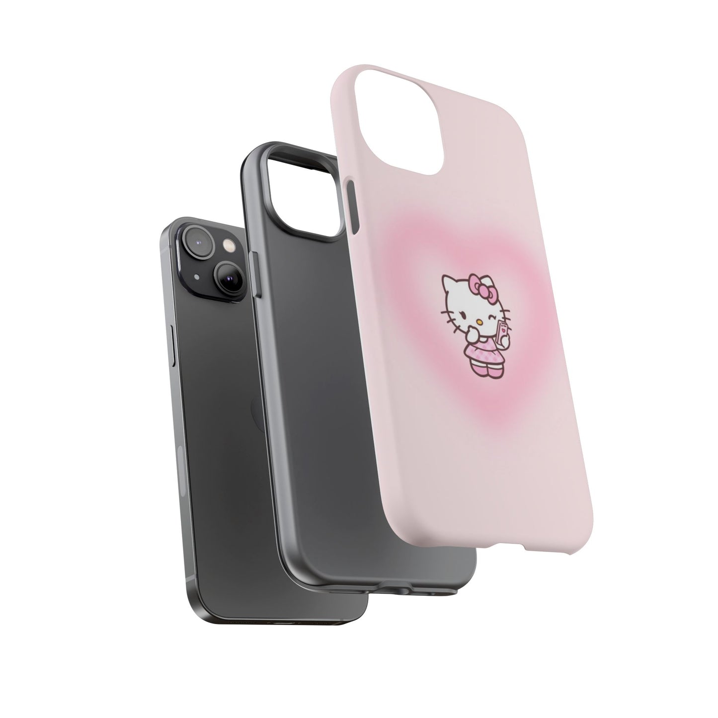 Hello Kitty Heart Aura Phone Case