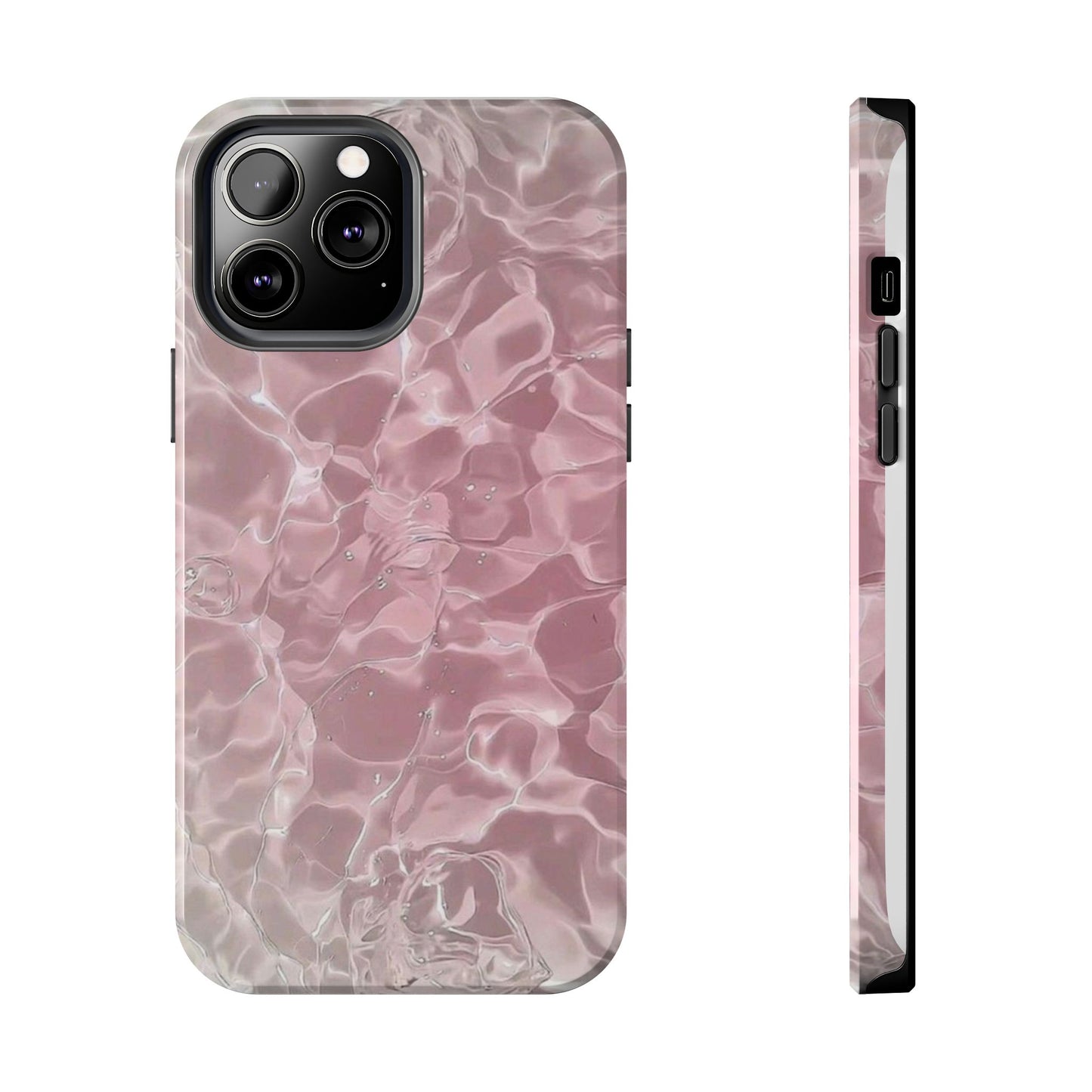 Pink Waves iPhone Case