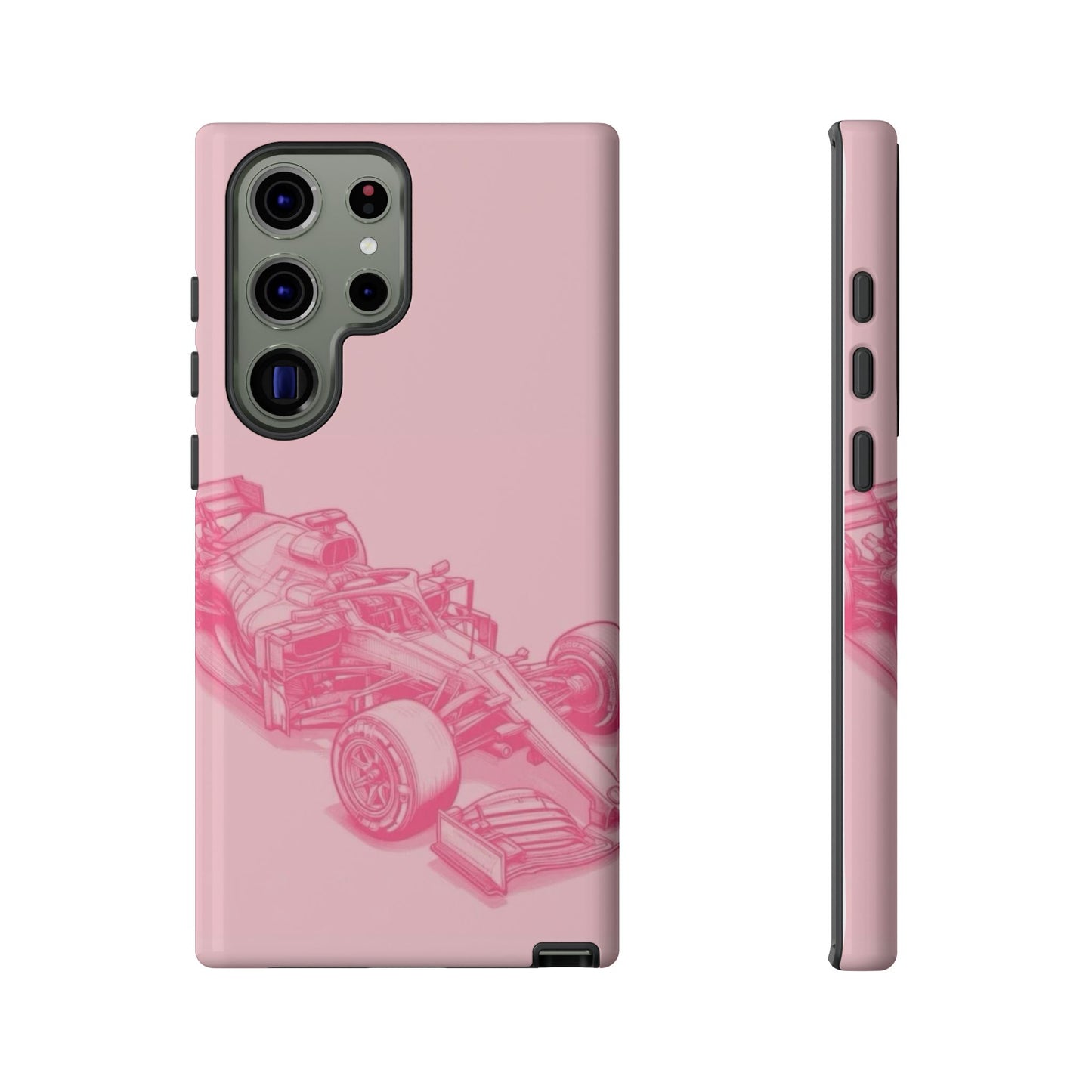 Pink Racecar iPhone Case