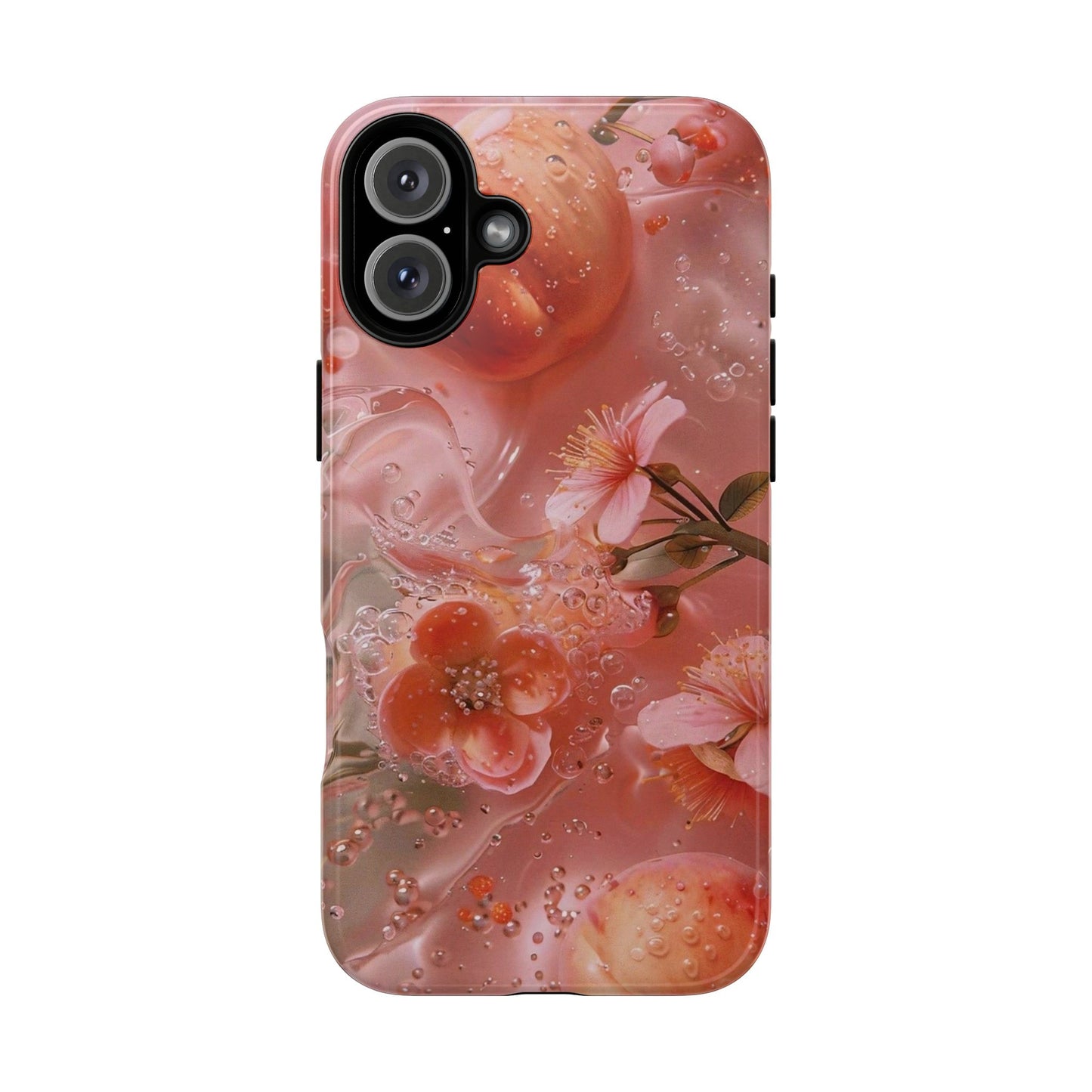 Peach Lily  iPhone Case