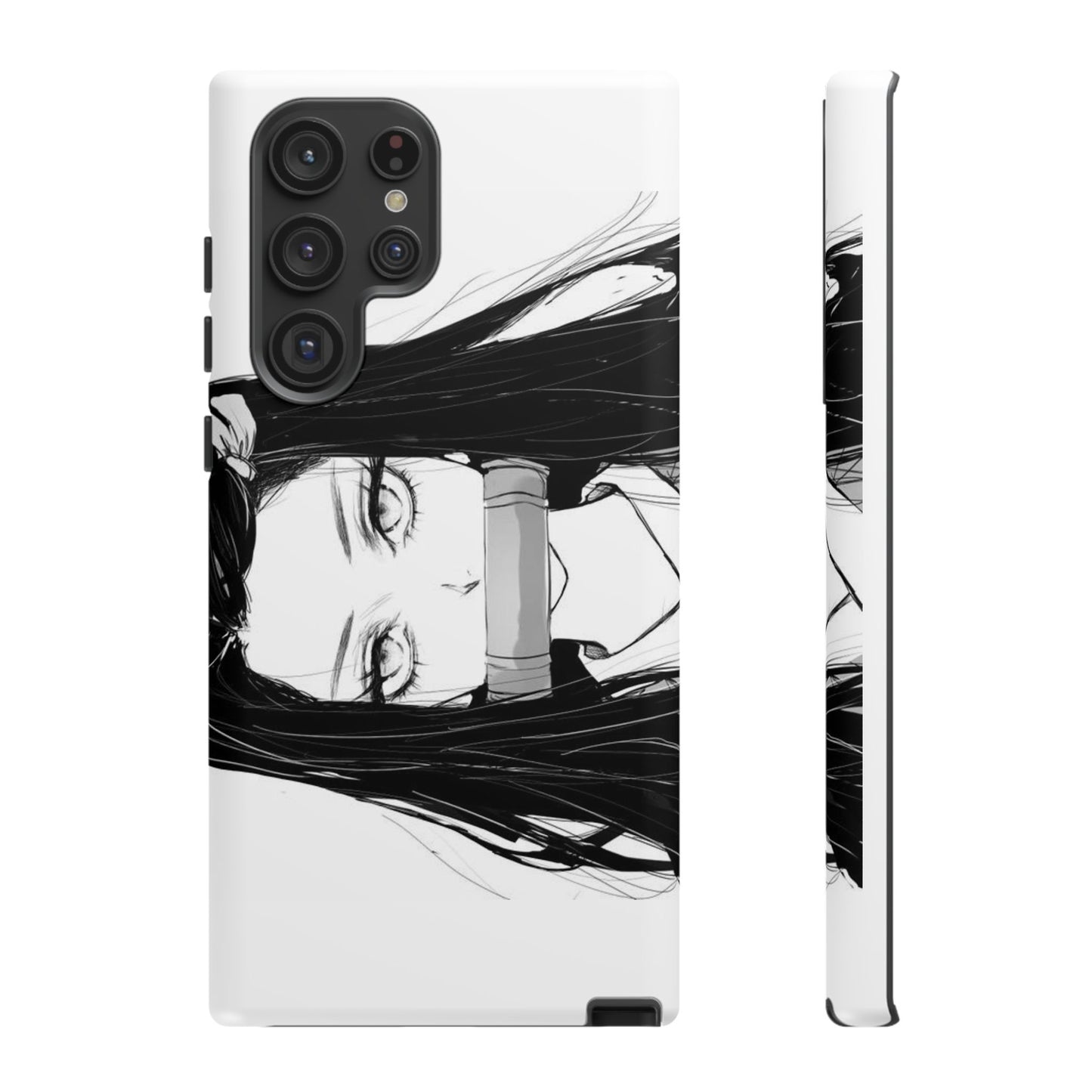 White Nezuko Kamado Clipart Phone Case