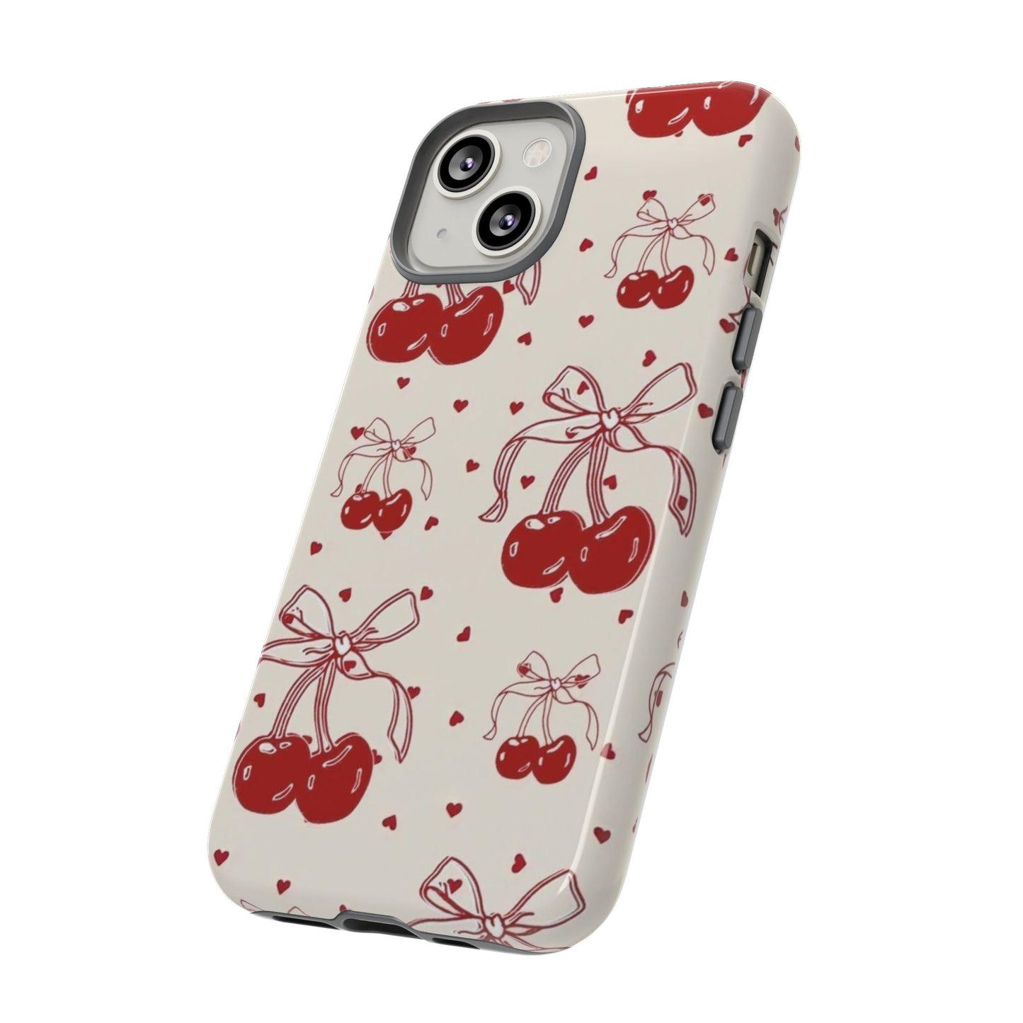 Cherry Bows iPhone Case