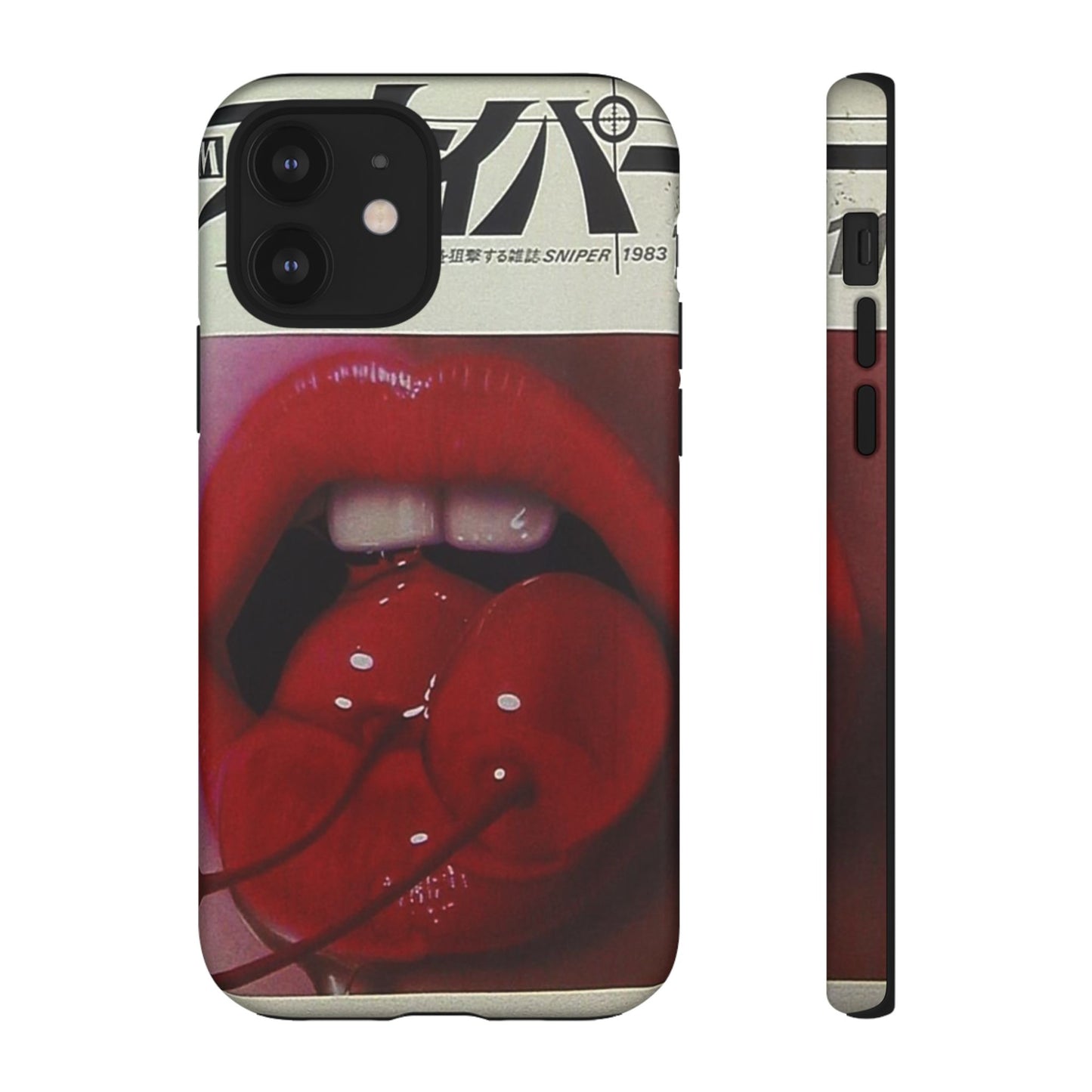 Cherry Lips iPhone Case