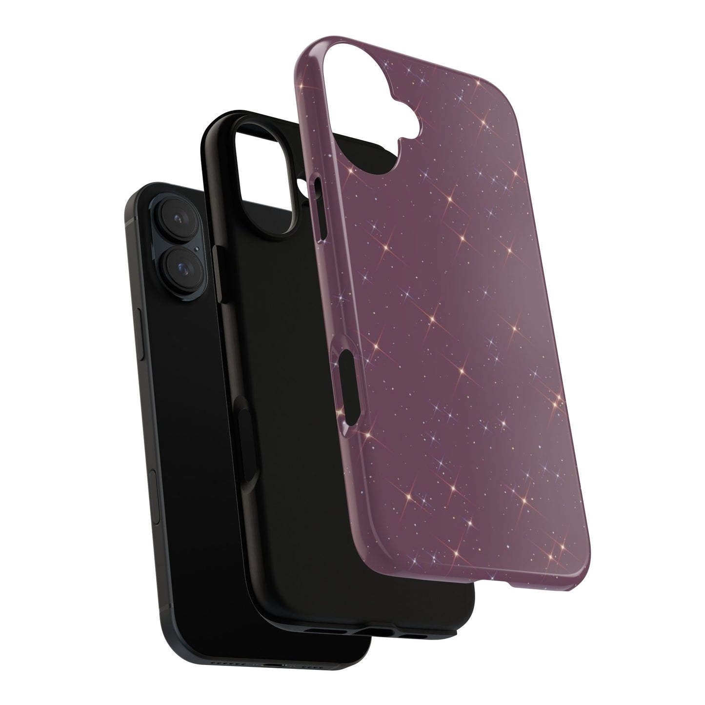 Purple Sparkles Phone Case