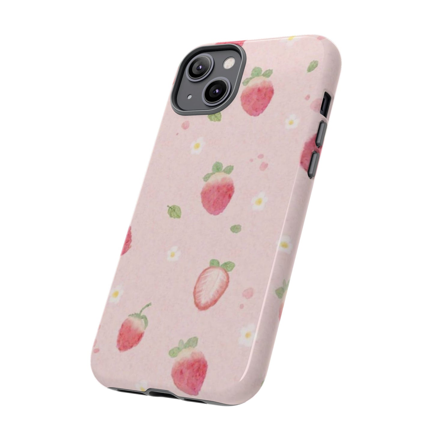 Strawberry Daisy iPhone Case