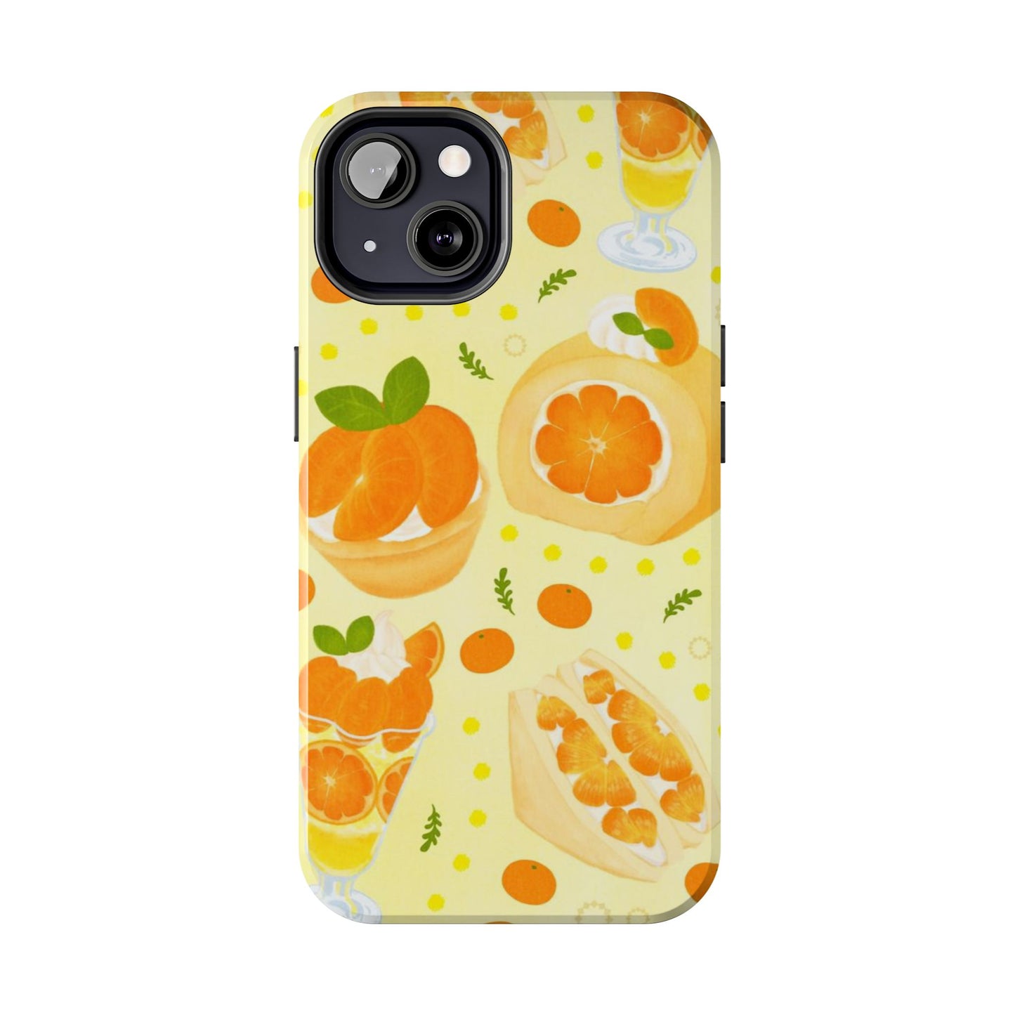 Orange Pop iPhone Case