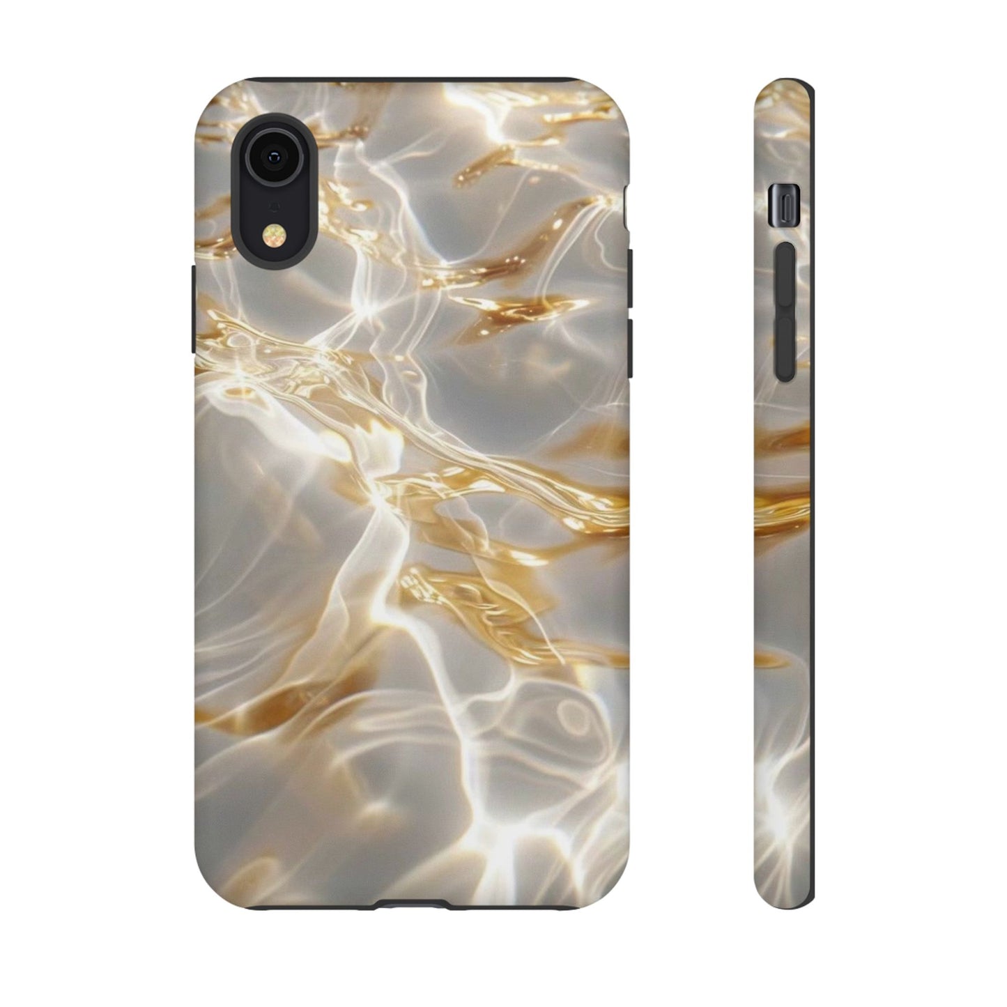 Golden Wave iPhone Case