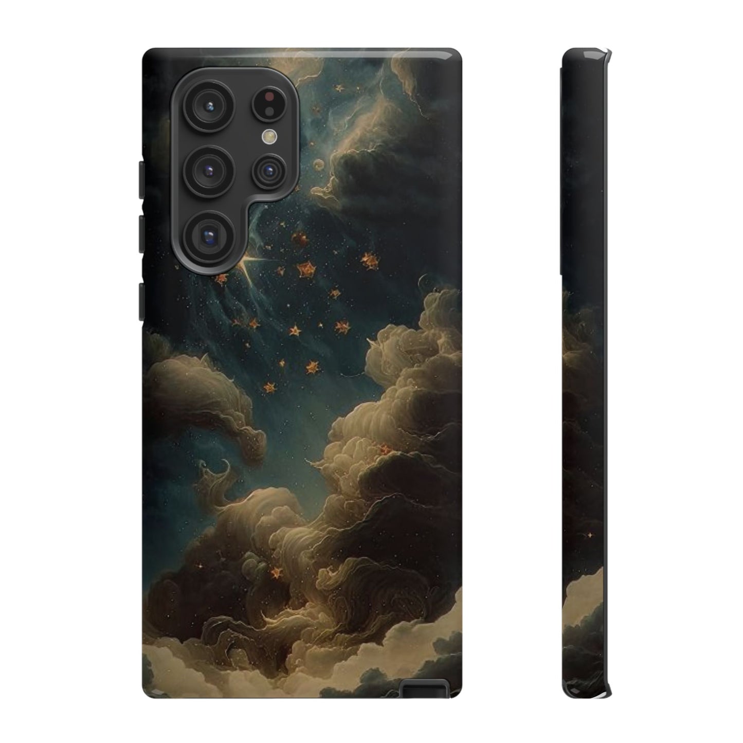 Cloudy Stars iPhone Case