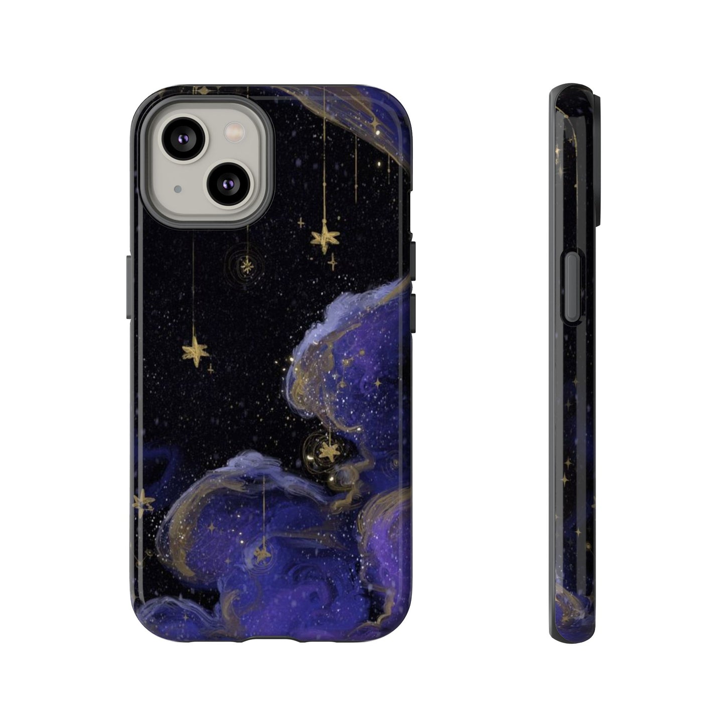 Cloudy Stars iPhone Case