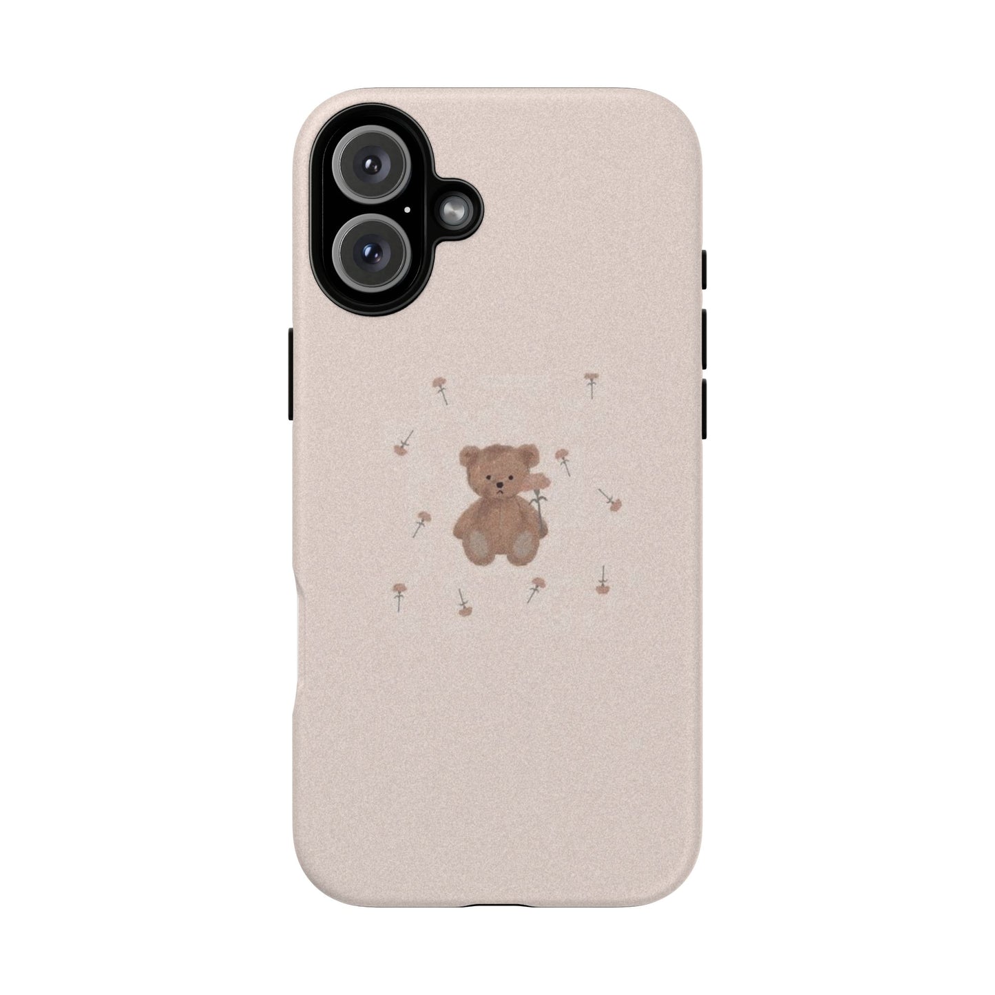 Teddy Floral iPhone Case