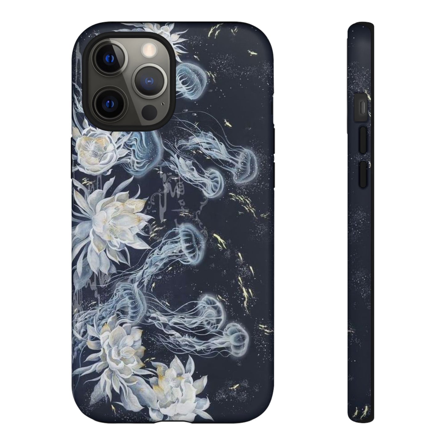 Jellyfish & Lily iPhone Case