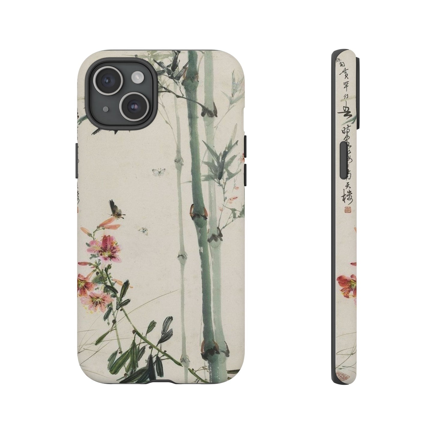 Bamboo Painting iPhone Case