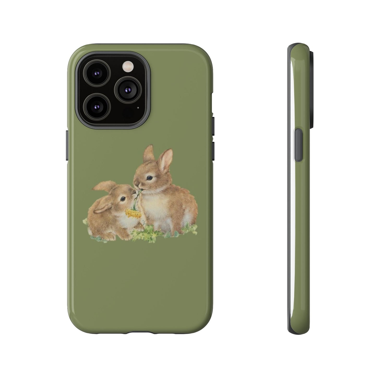 Olive Bunnies Phone Cases