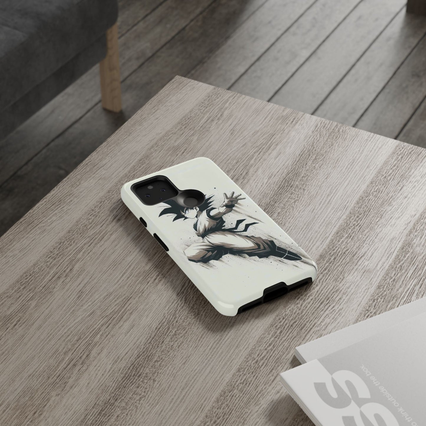 White Goku Clipart Phone Case