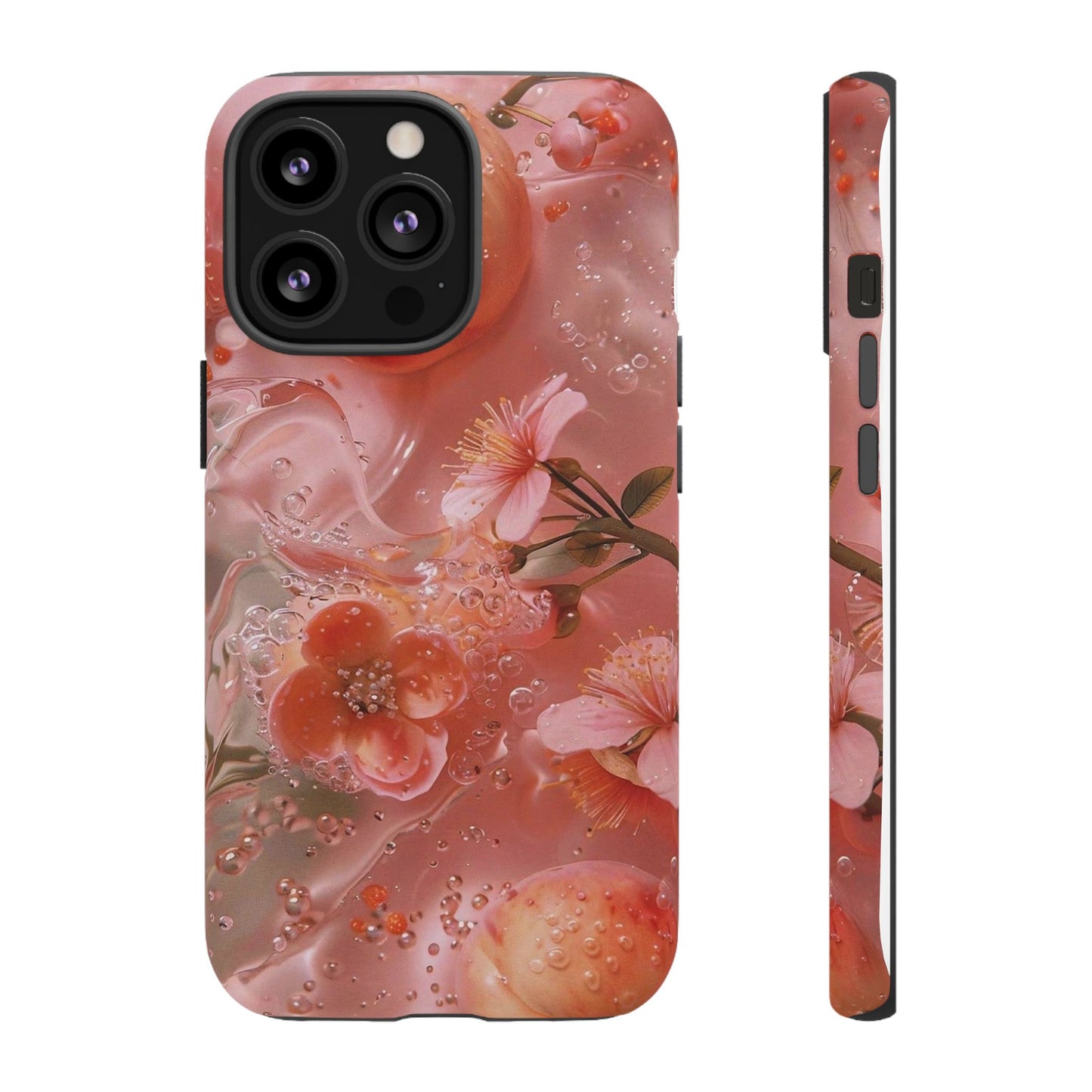 Peach Lily  iPhone Case