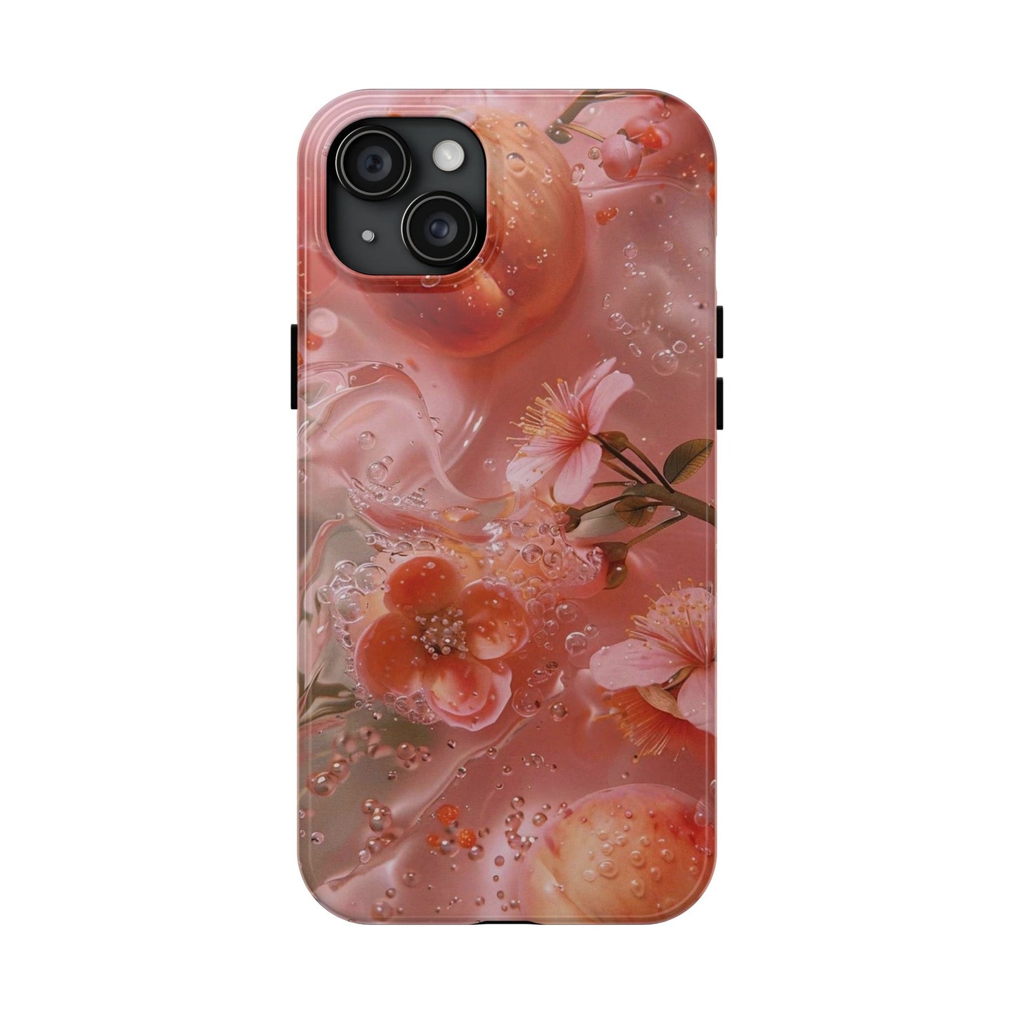 Peach Lily  iPhone Case