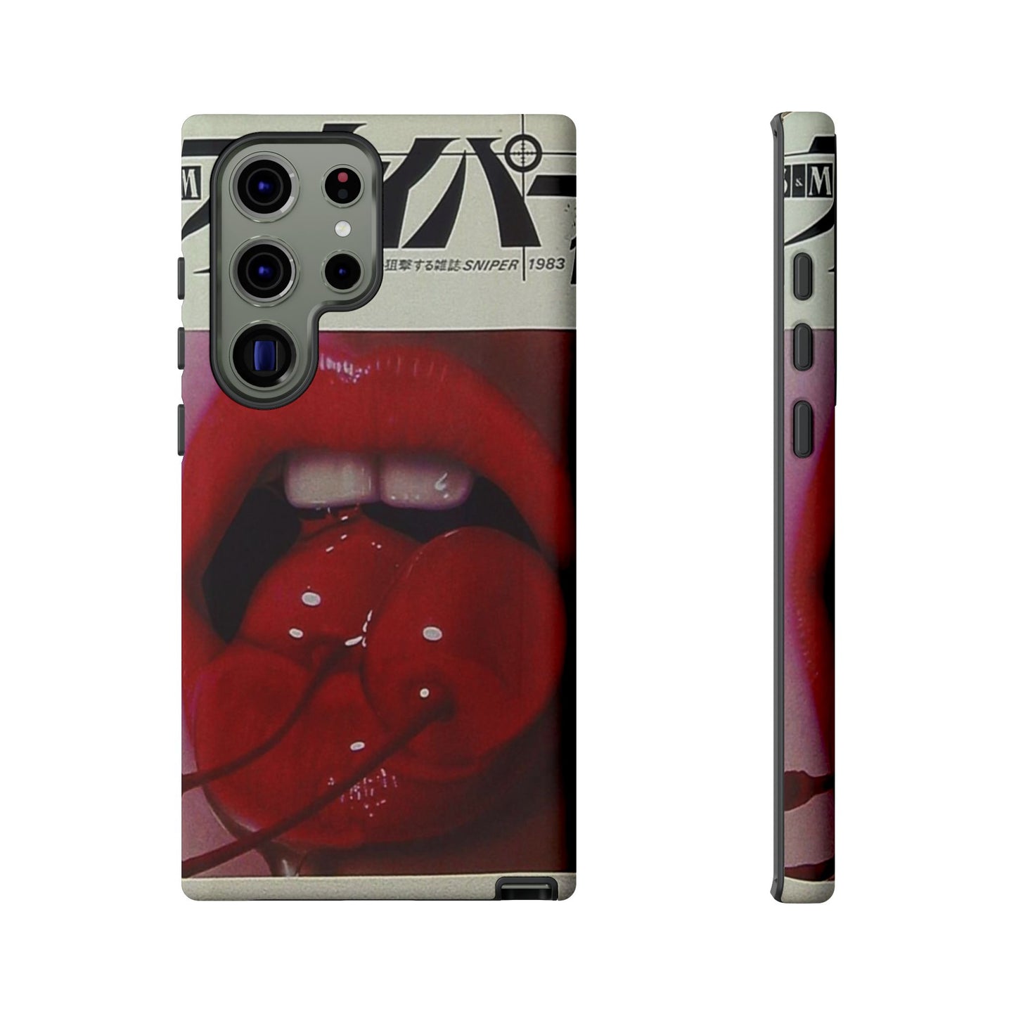 Cherry Lips iPhone Case