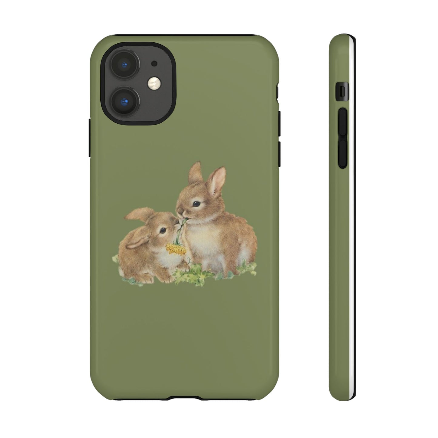 Olive Bunnies Phone Cases