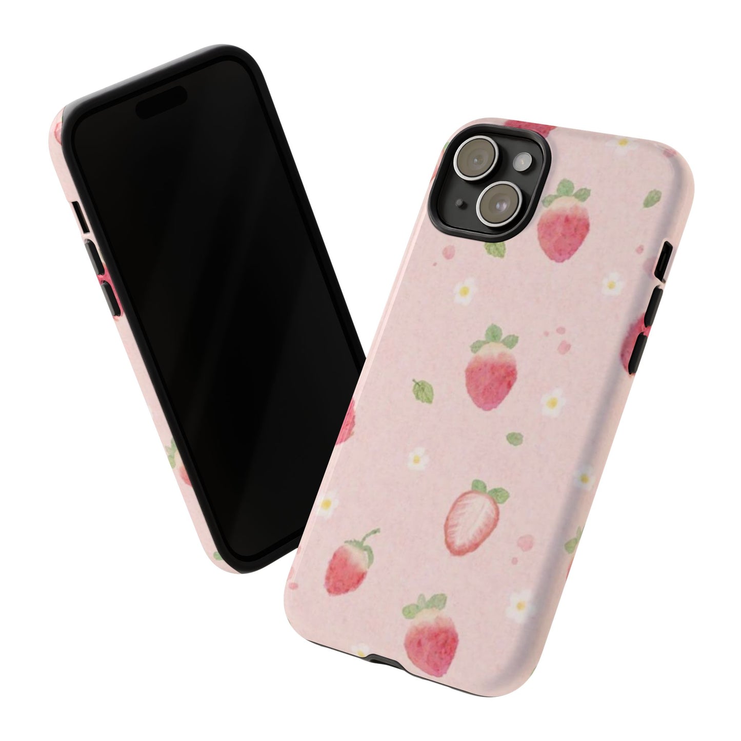 Strawberry Daisy iPhone Case