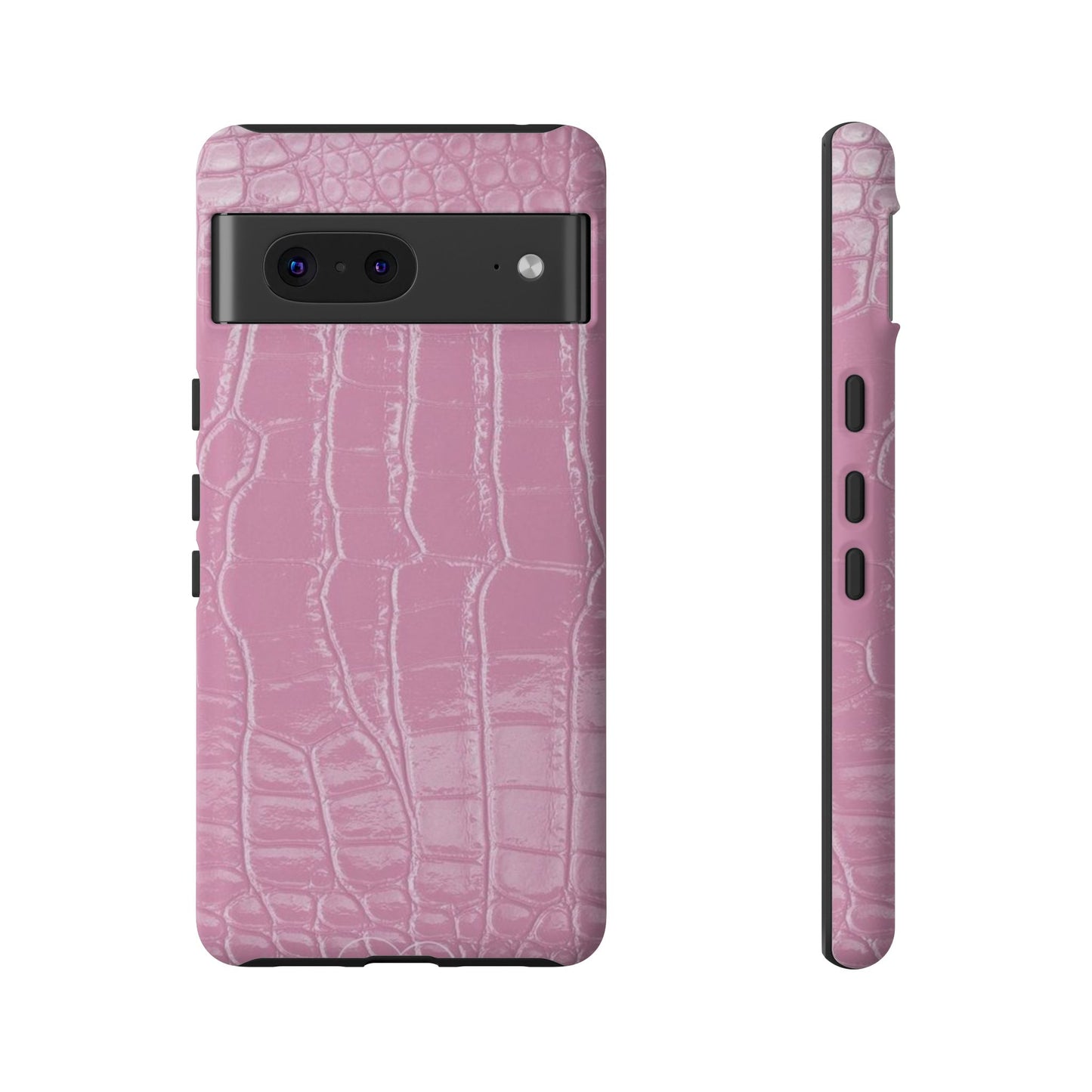 Pink Leather iPhone Case