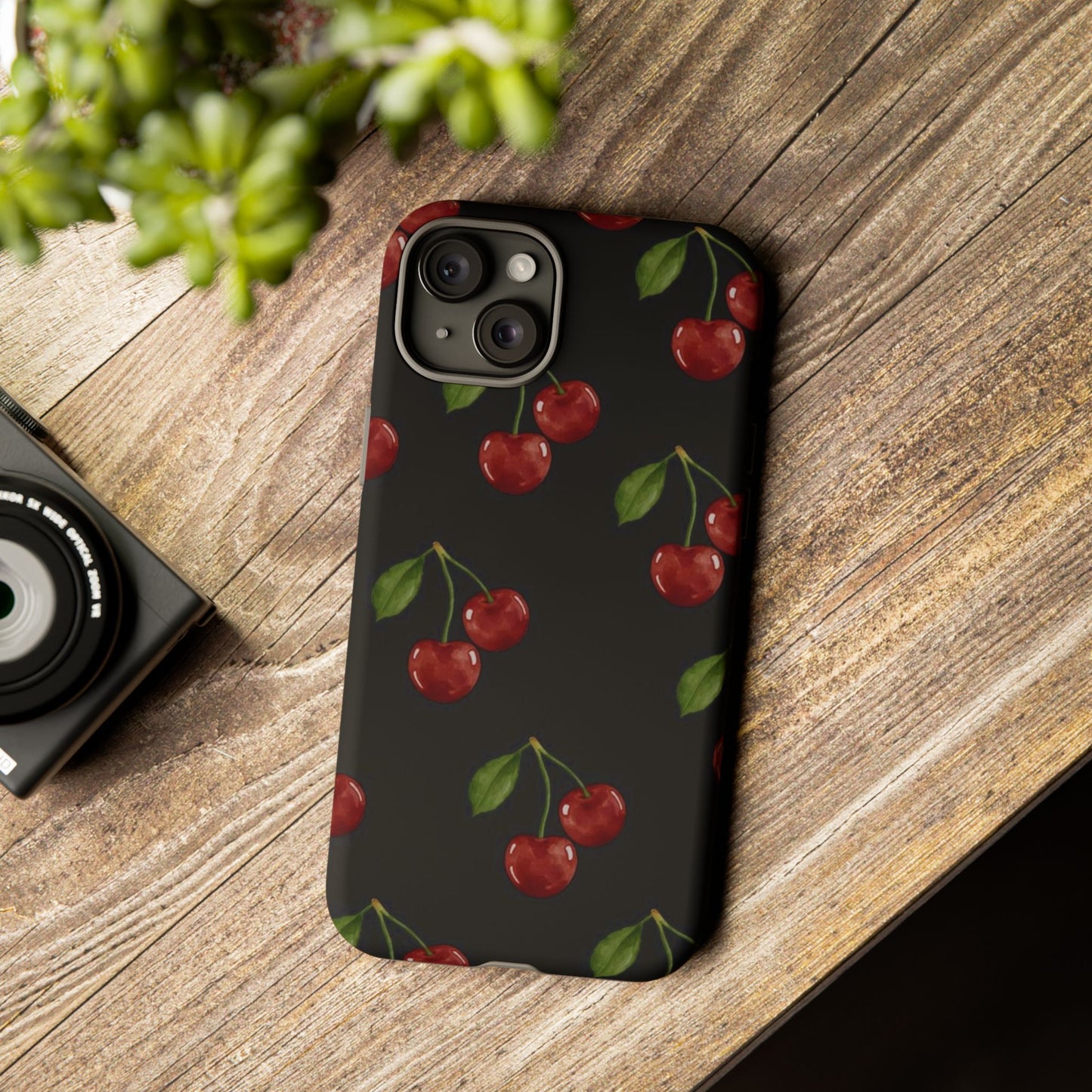 Black Cherry Phone Case