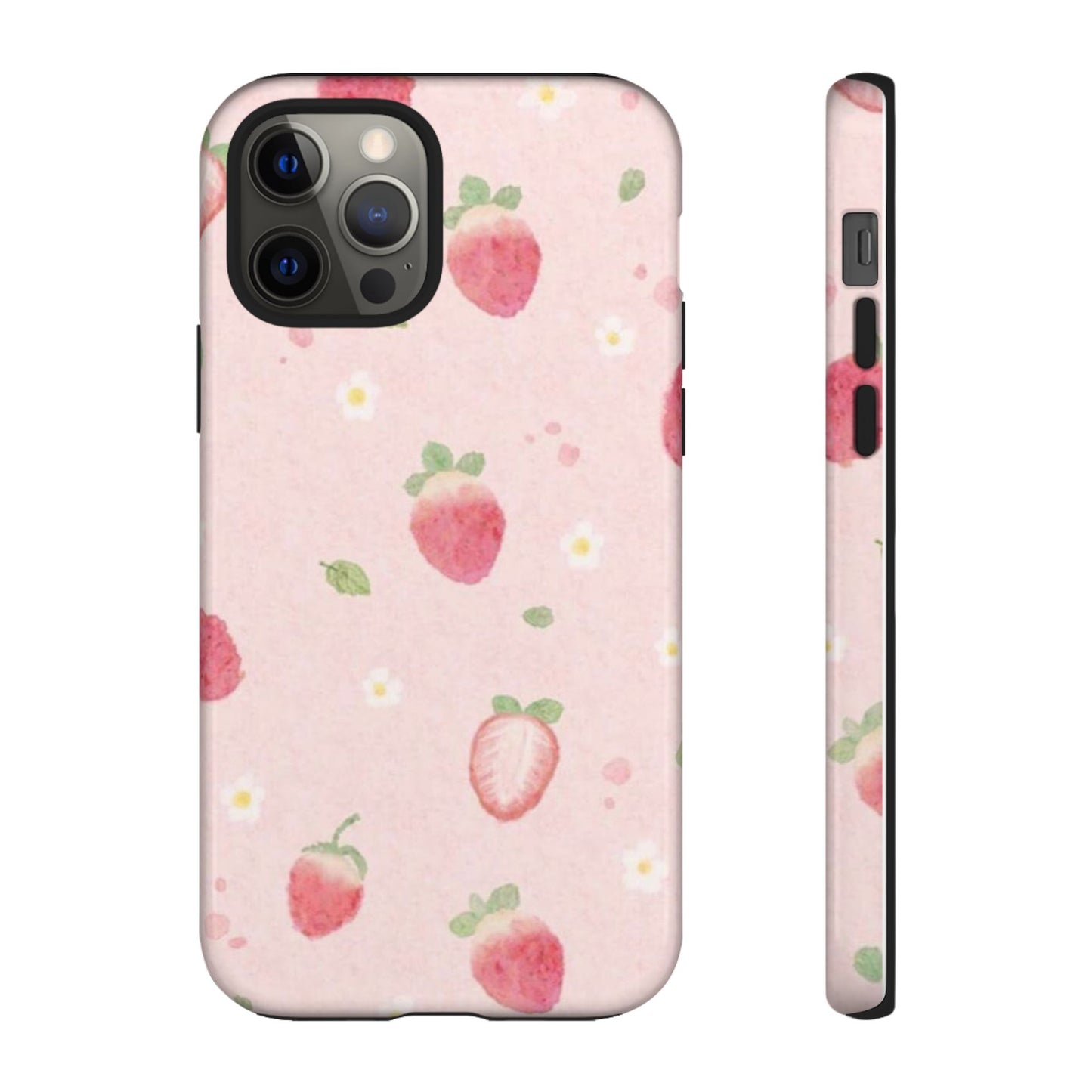 Strawberry Daisy iPhone Case