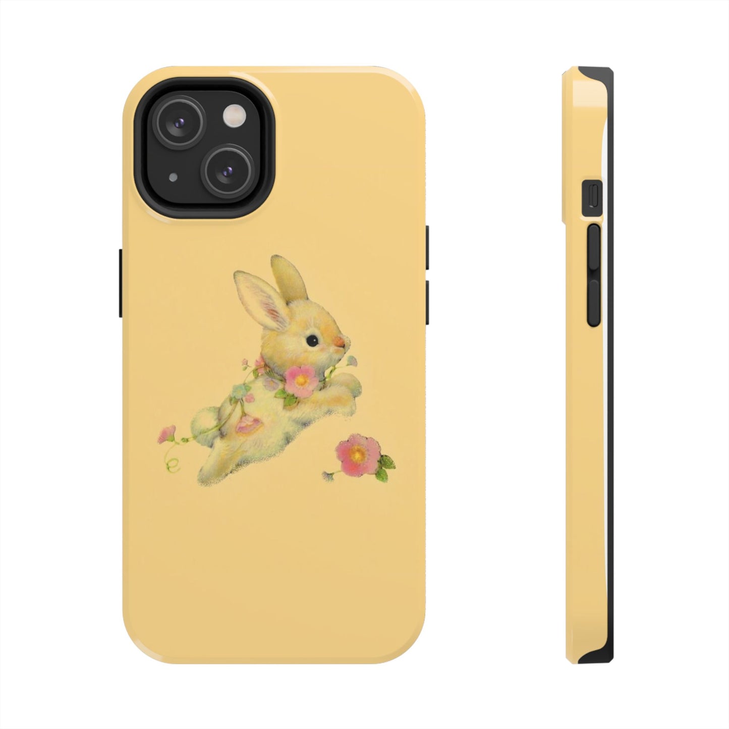 Bunny Floral iPhone Case