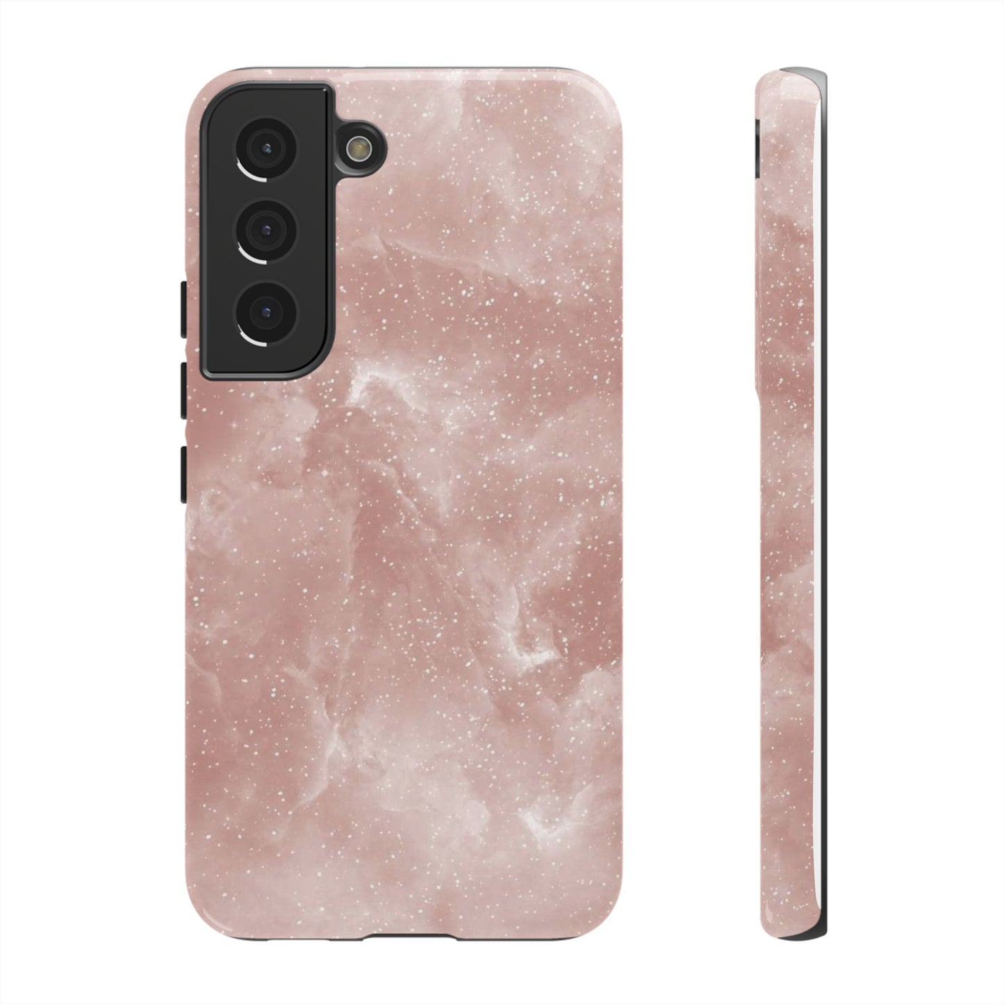 Rose Quartz Glitter iPhone Case