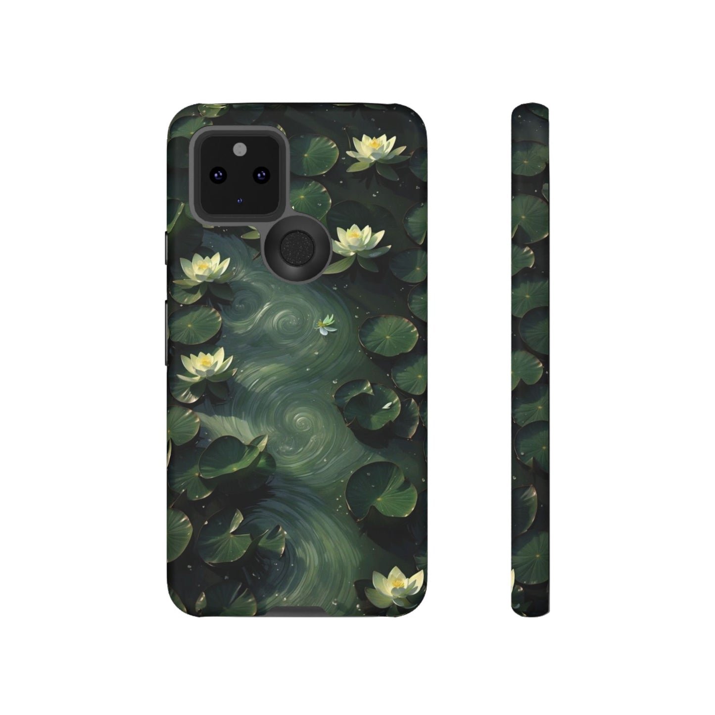 Lilypad Swirls iPhone Case