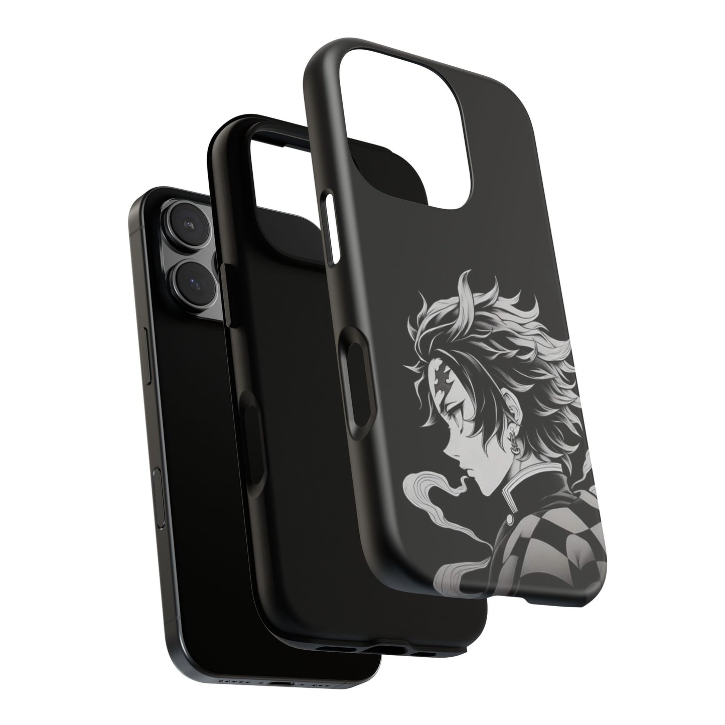 Black Kamado Tanjiro Phone Case