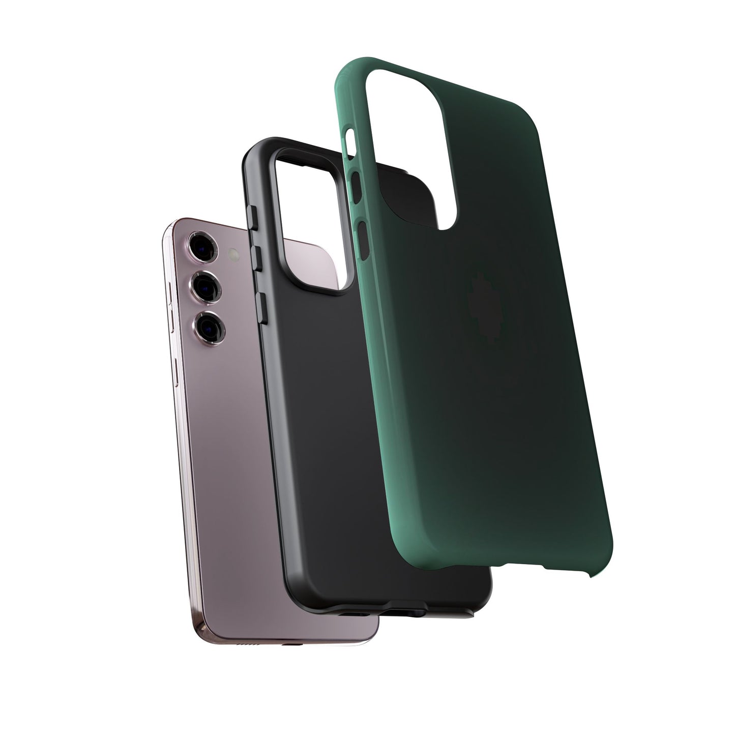 Midnight Green Aura Phone Case