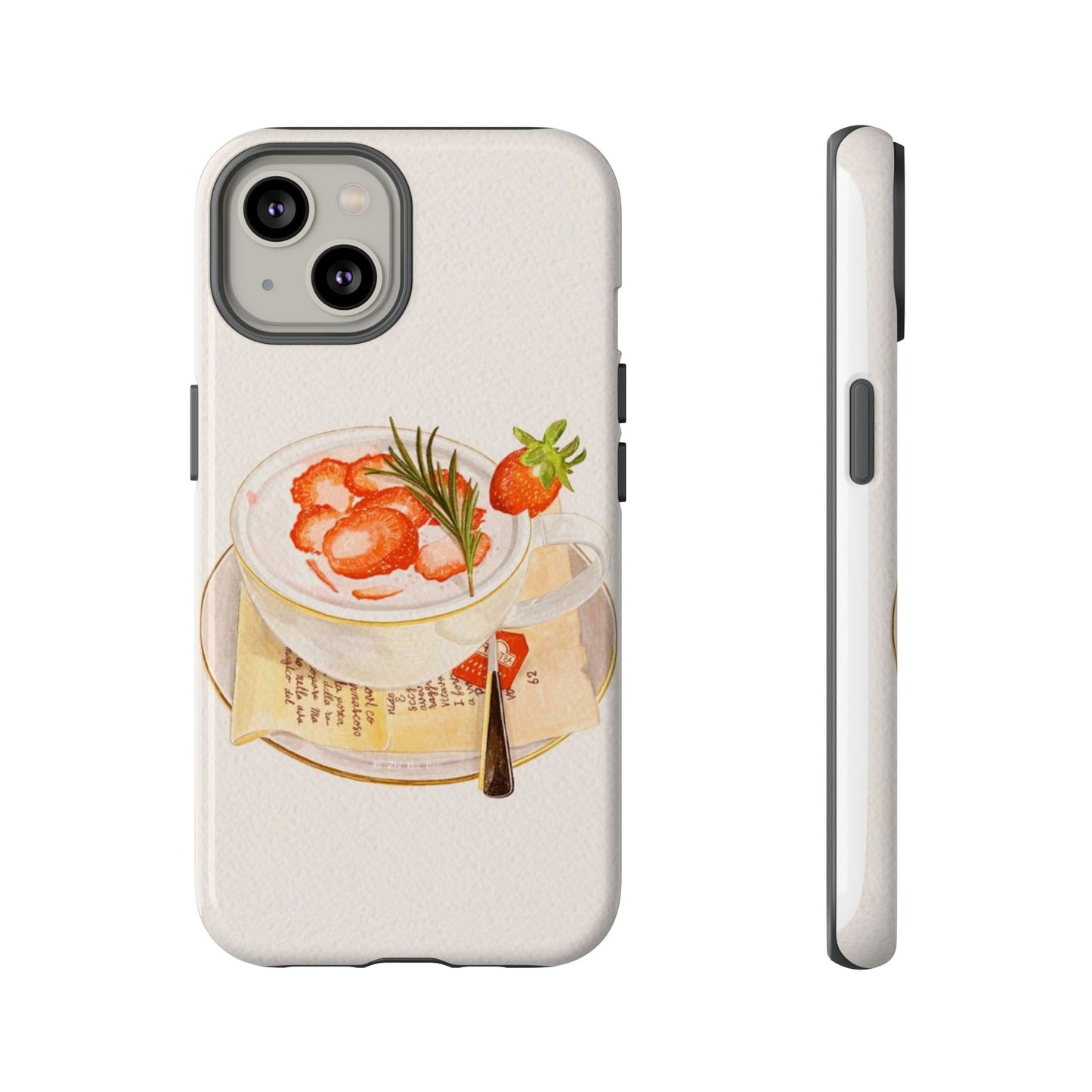 Strawberry Cream iPhone Case