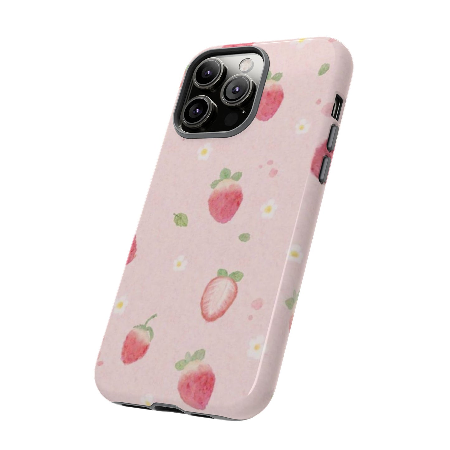 Strawberry Daisy iPhone Case