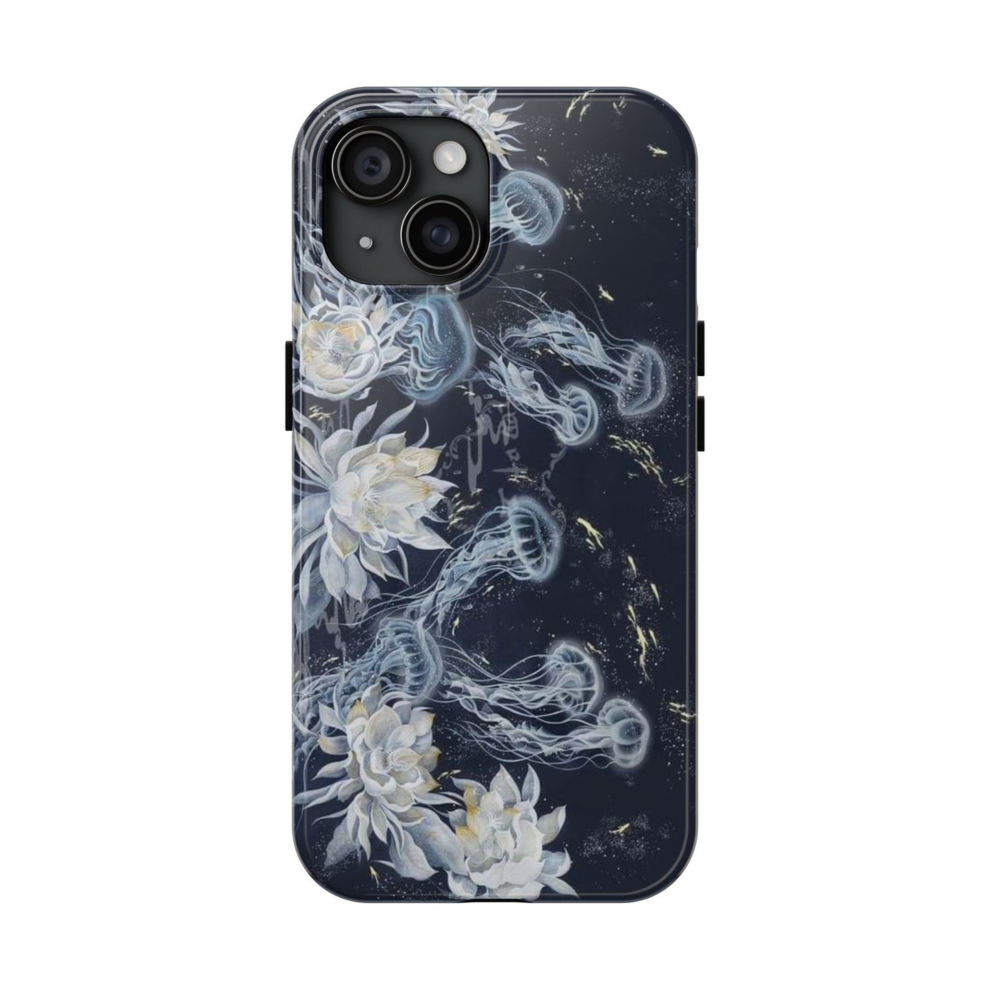 Jellyfish &Lily iPhone Case