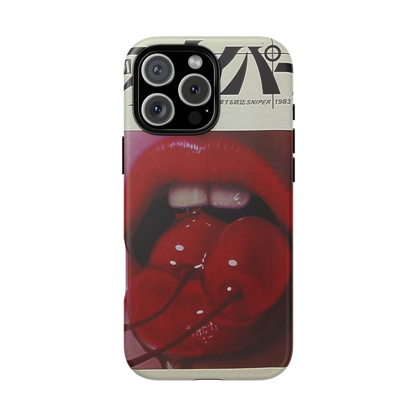 Cherry Lips iPhone Case