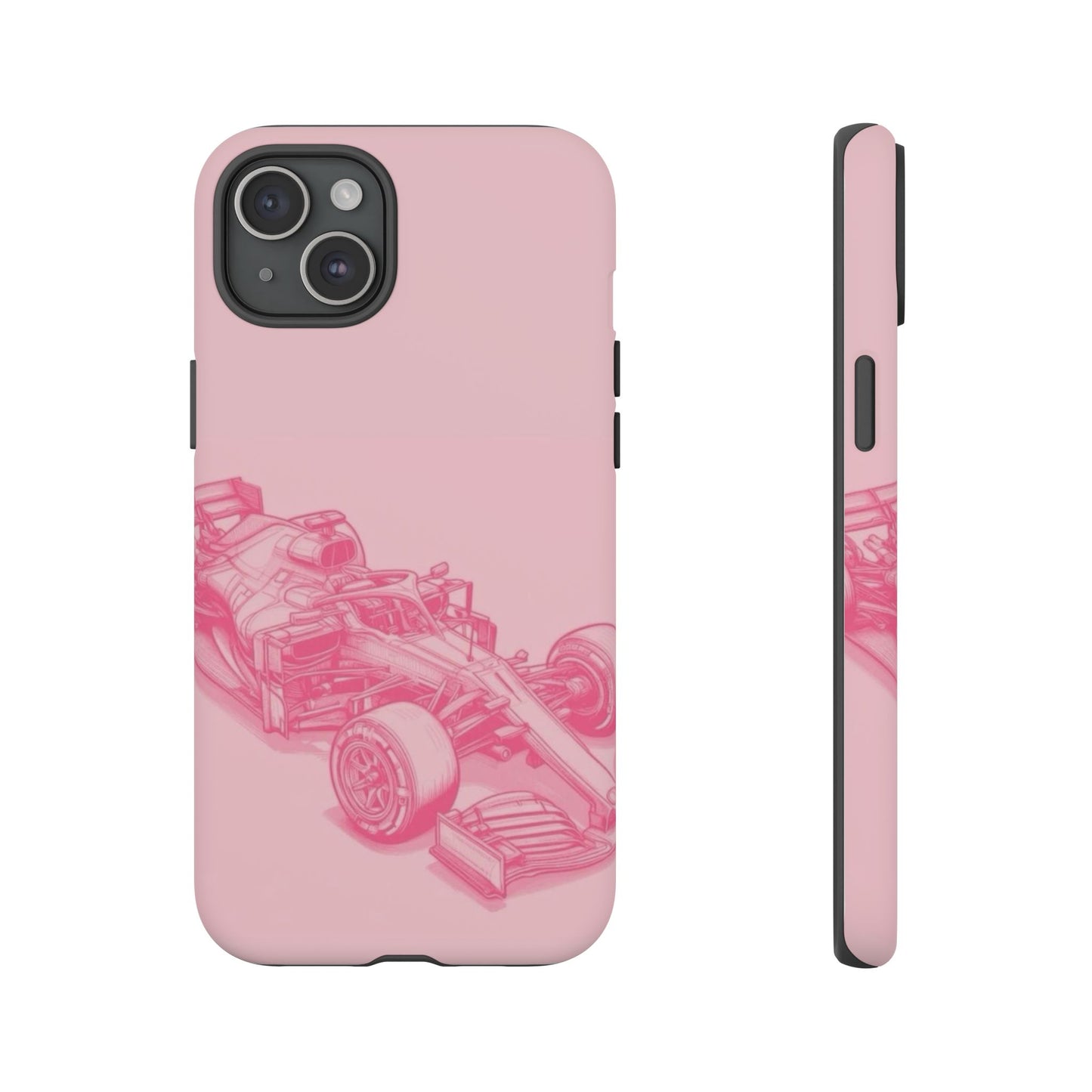 Pink Racecar iPhone Case