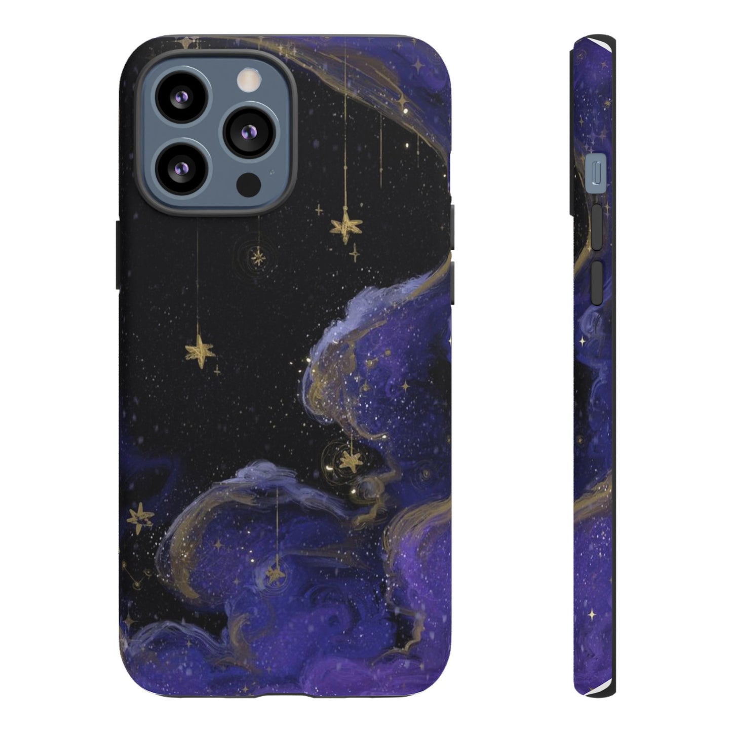 Cloudy Stars iPhone Case