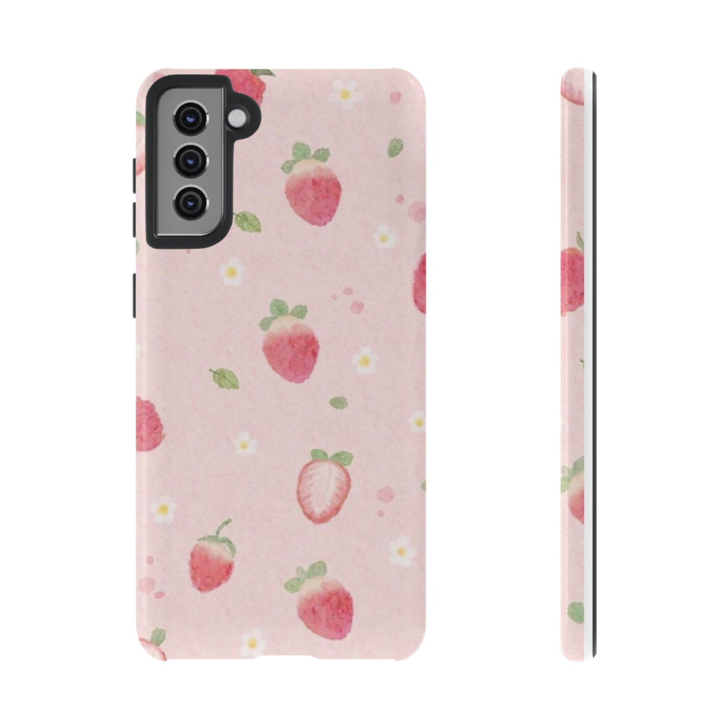 Strawberry Daisy iPhone Case